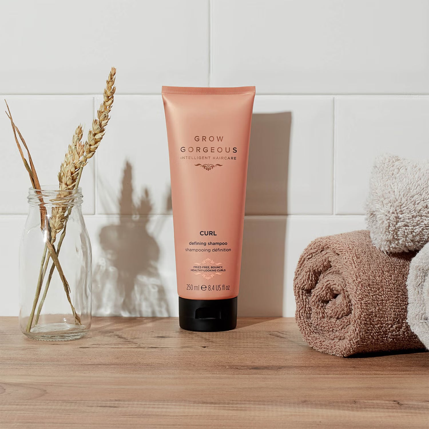 GROW GORGEOUS Curl Defining Shampoo - Šampūns cirtainiem matiem, 250 ml