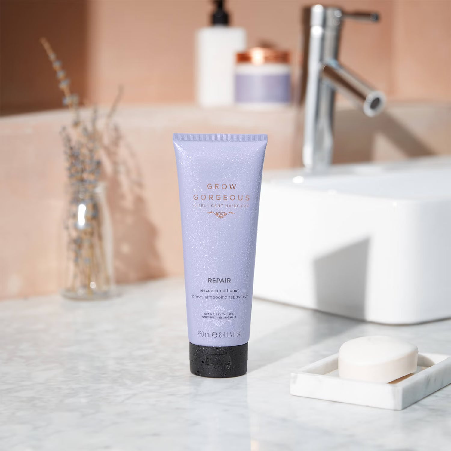 GROW GORGEOUS Repair Rescue Conditioner - Atjaunojošs matu kondicionieris, 250ml