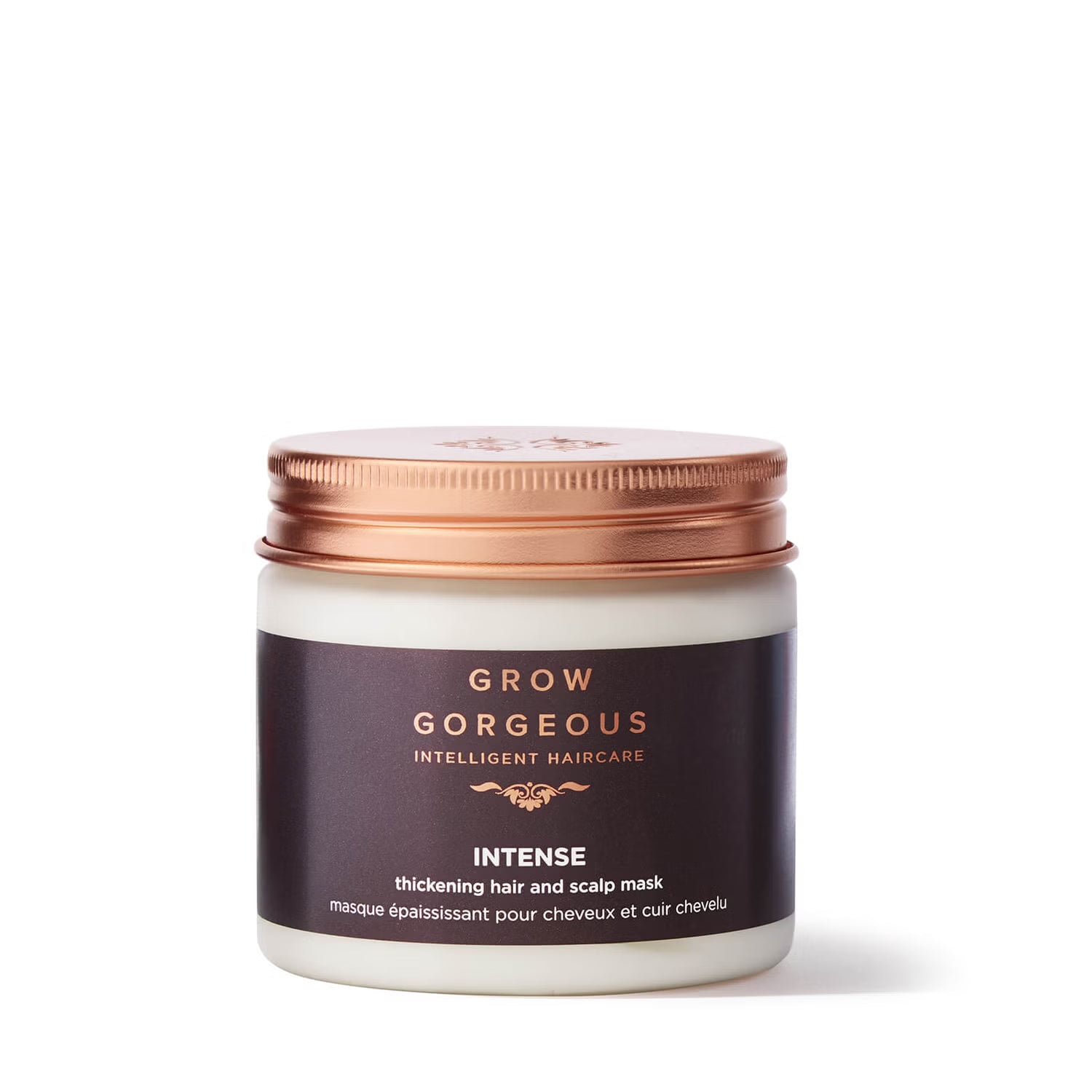 GROW GORGEOUS Intense Thickening Hair & Scalp Mask - Интенсивная маска для объёма волос, 200 мл