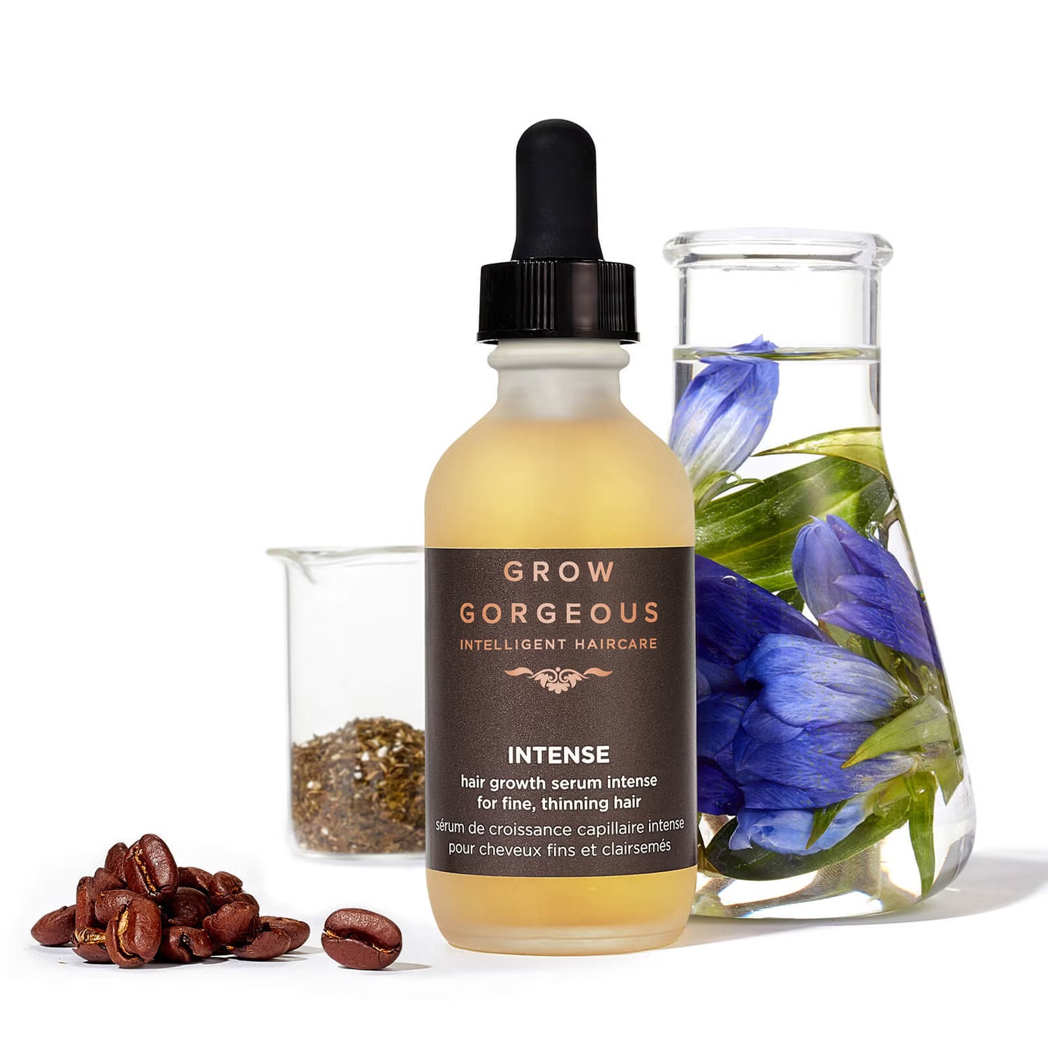 GROW GORGEOUS Hair Density Serum Intense - Сыворотка для густоты волос Intense, 60 мл
