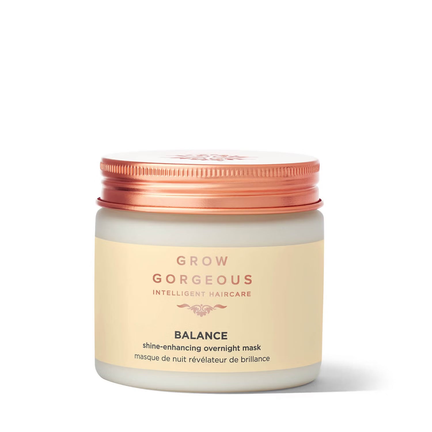 GROW GORGEOUS Balance Shine-Enhancing Overnight Mask - Ночная маска для усиления блеска, 200 мл