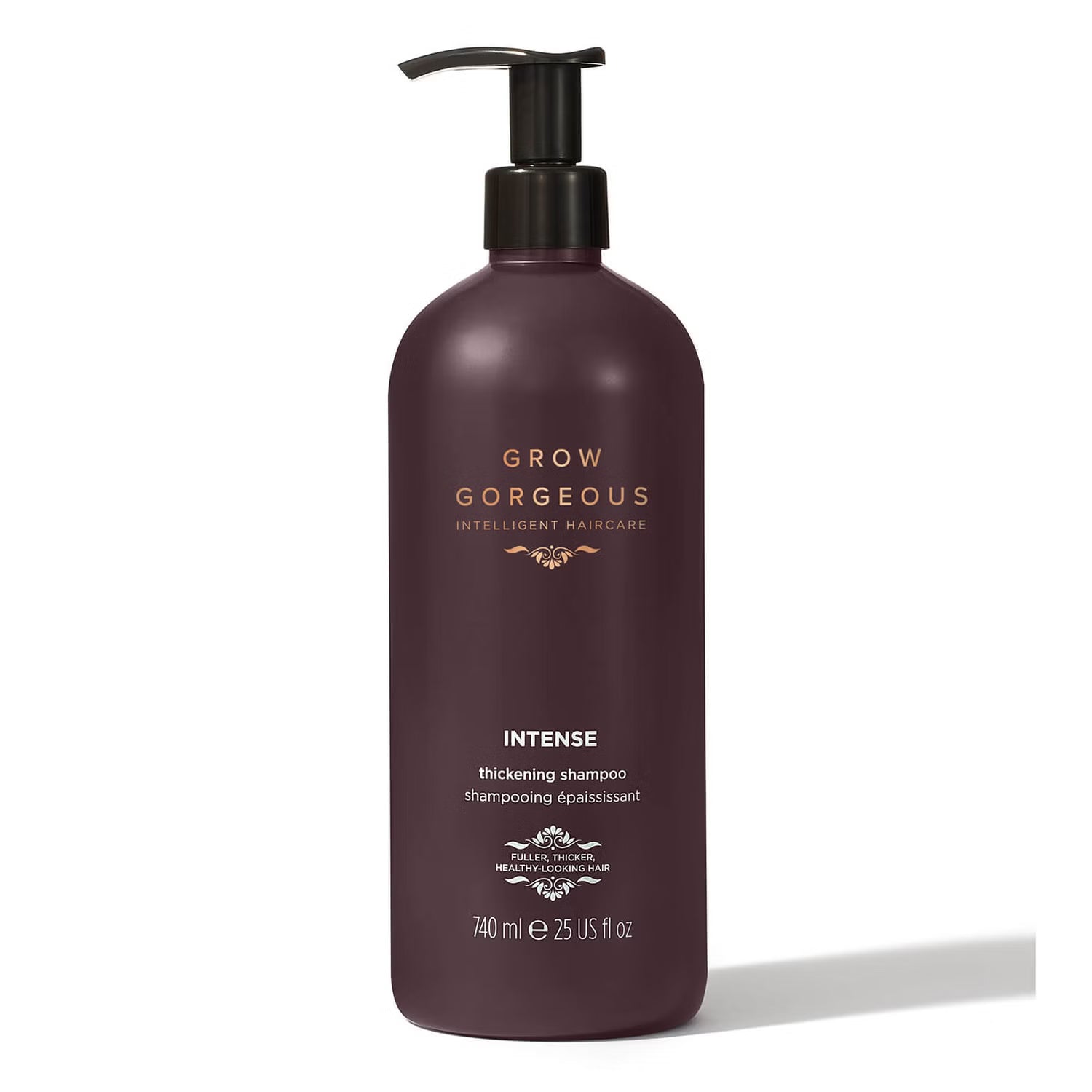 GROW GORGEOUS Intense Thickening Shampoo Supersize - Интенсивный шампунь для густоты волос, 740мл