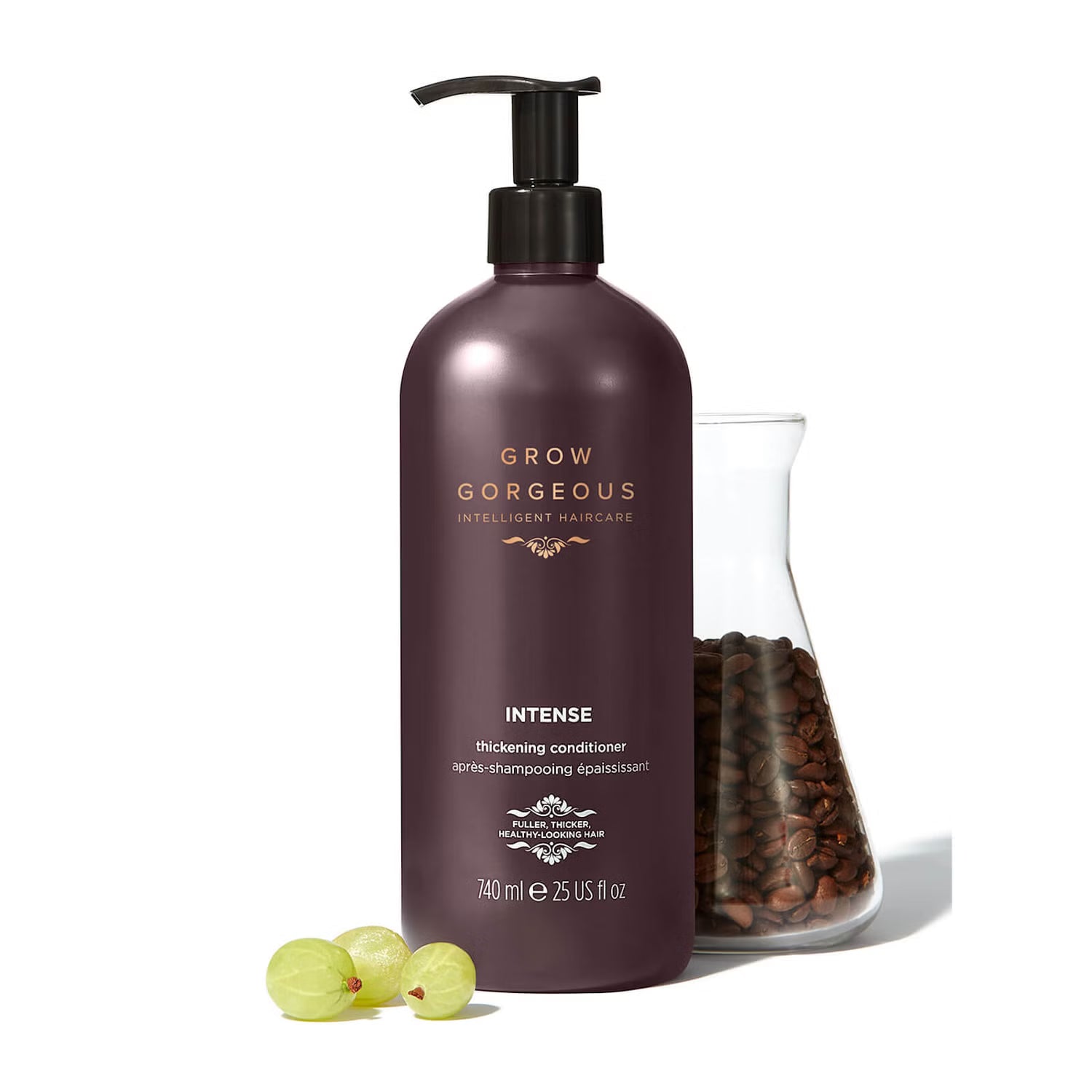 GROW GORGEOUS Intense Thickening Conditioner Supersize - Кондиционер для густоты волос, 740мл
