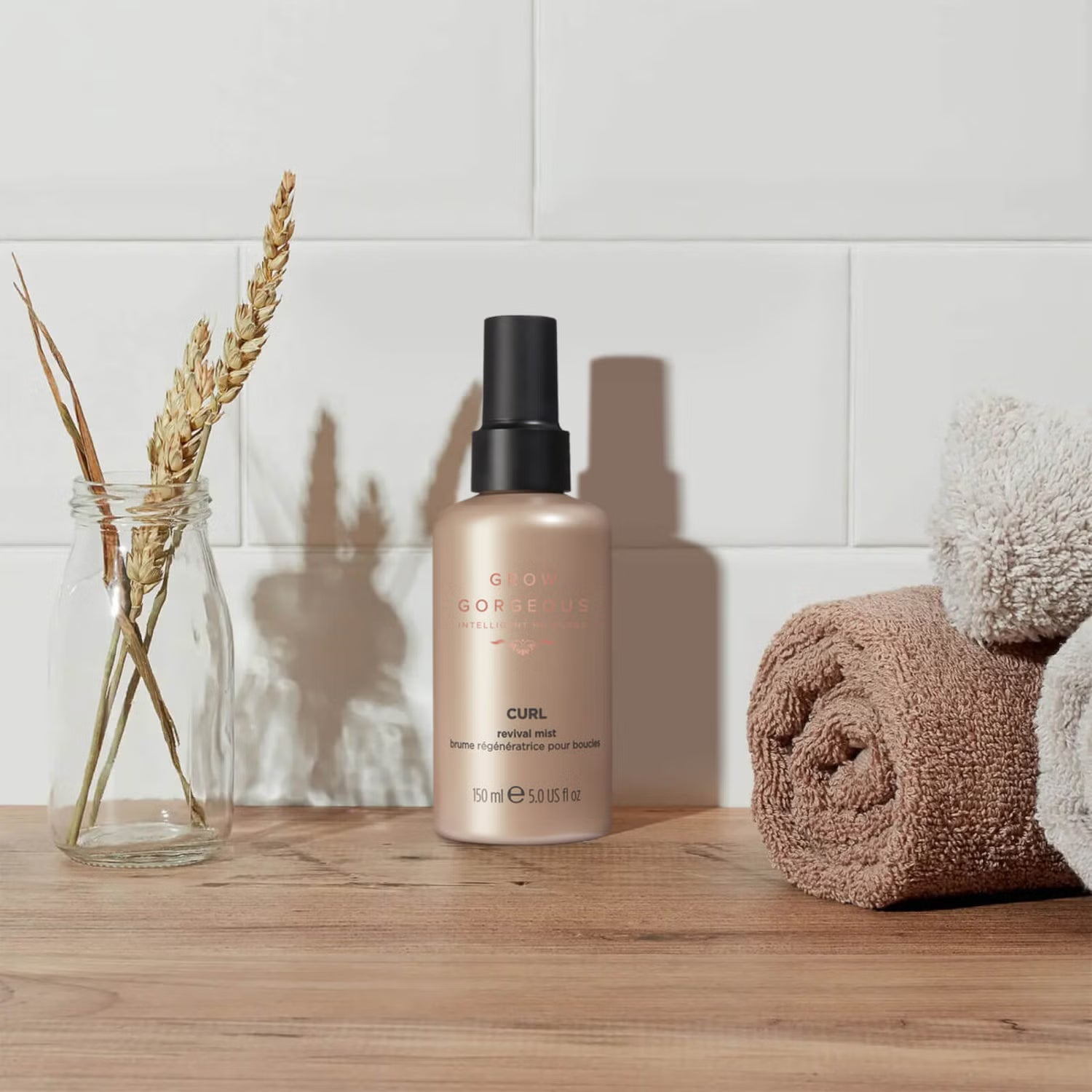 GROW GORGEOUS Curl Revival Mist - Sprejs cirtainiem matiem, 150ml