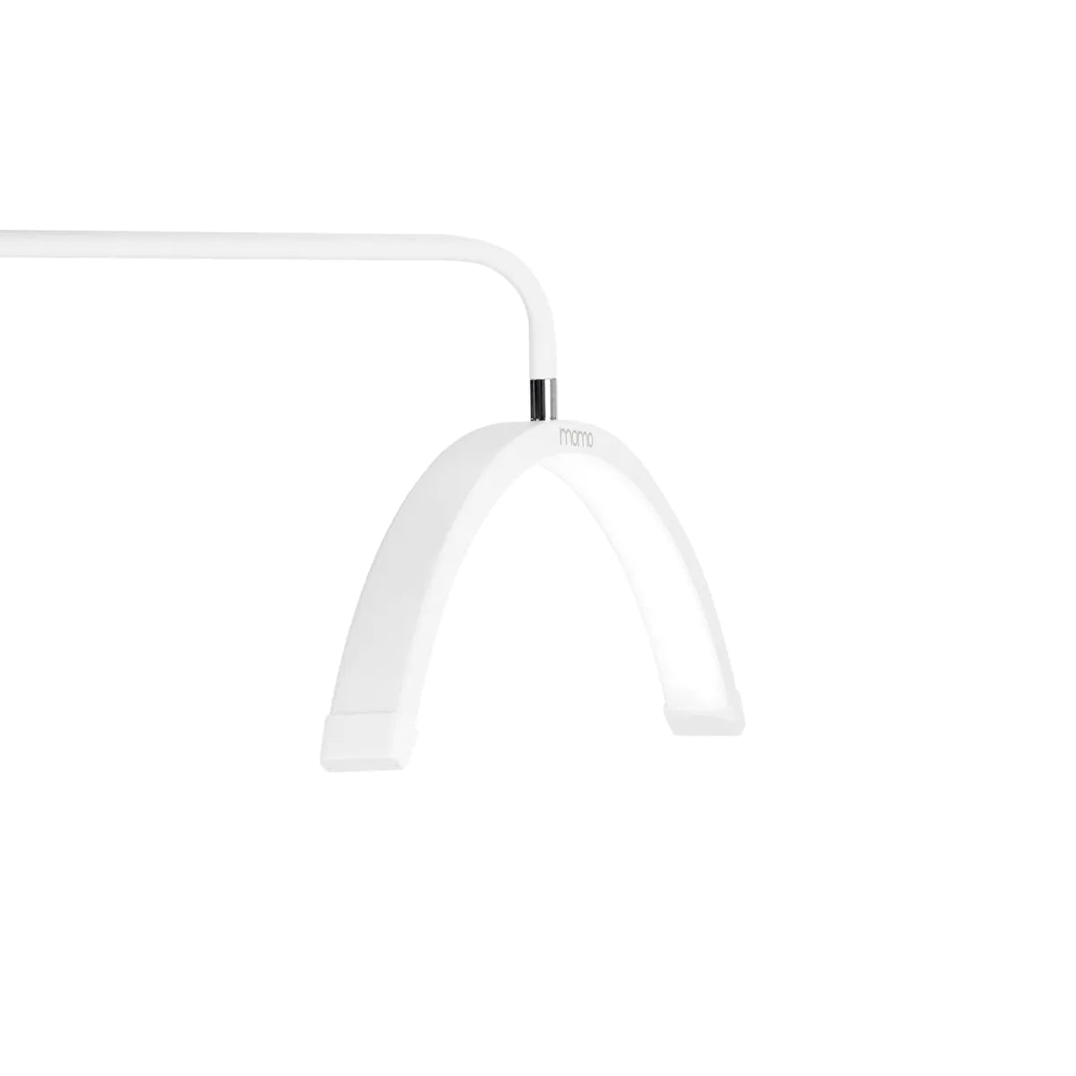 Shadowless LED Lamp for Eyelashes and Makeup – White with Base