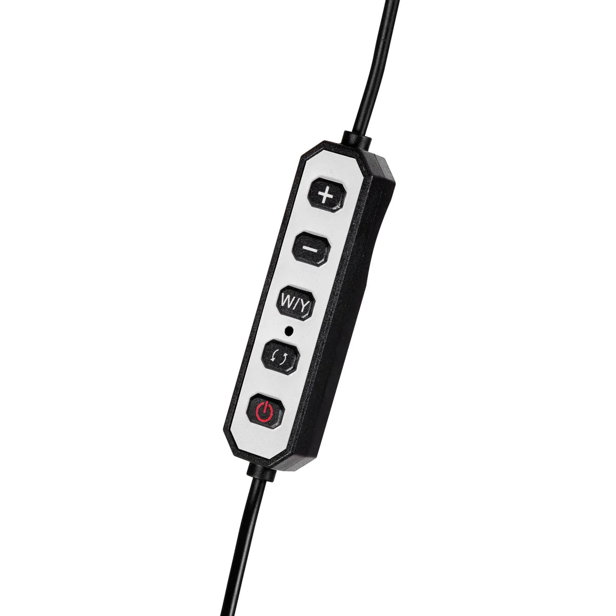 Бестеневая LED лампа для ресниц и макияжа Черная с основанием