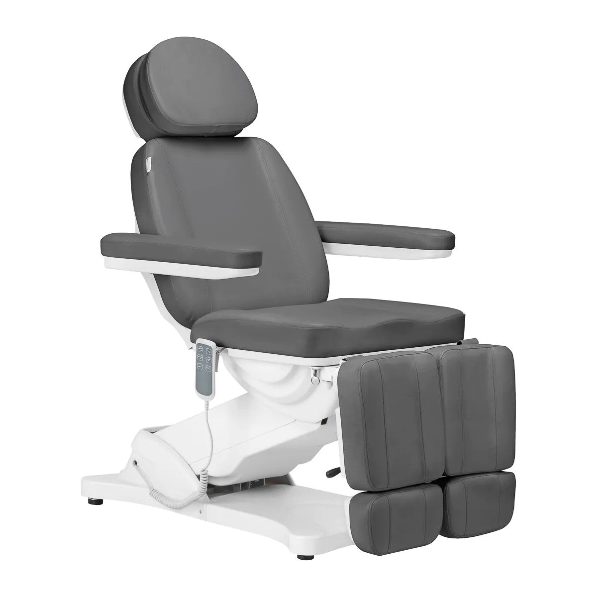 Elektriskais skaistumkopšanas krēsls Sillon Classic (3 motori) pelēks