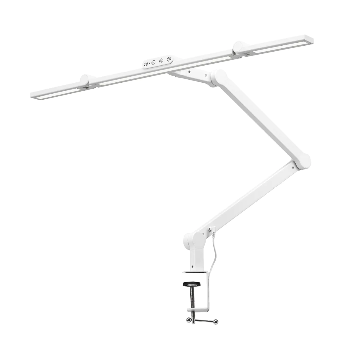 Galda LED lampa Glow L03, Balta