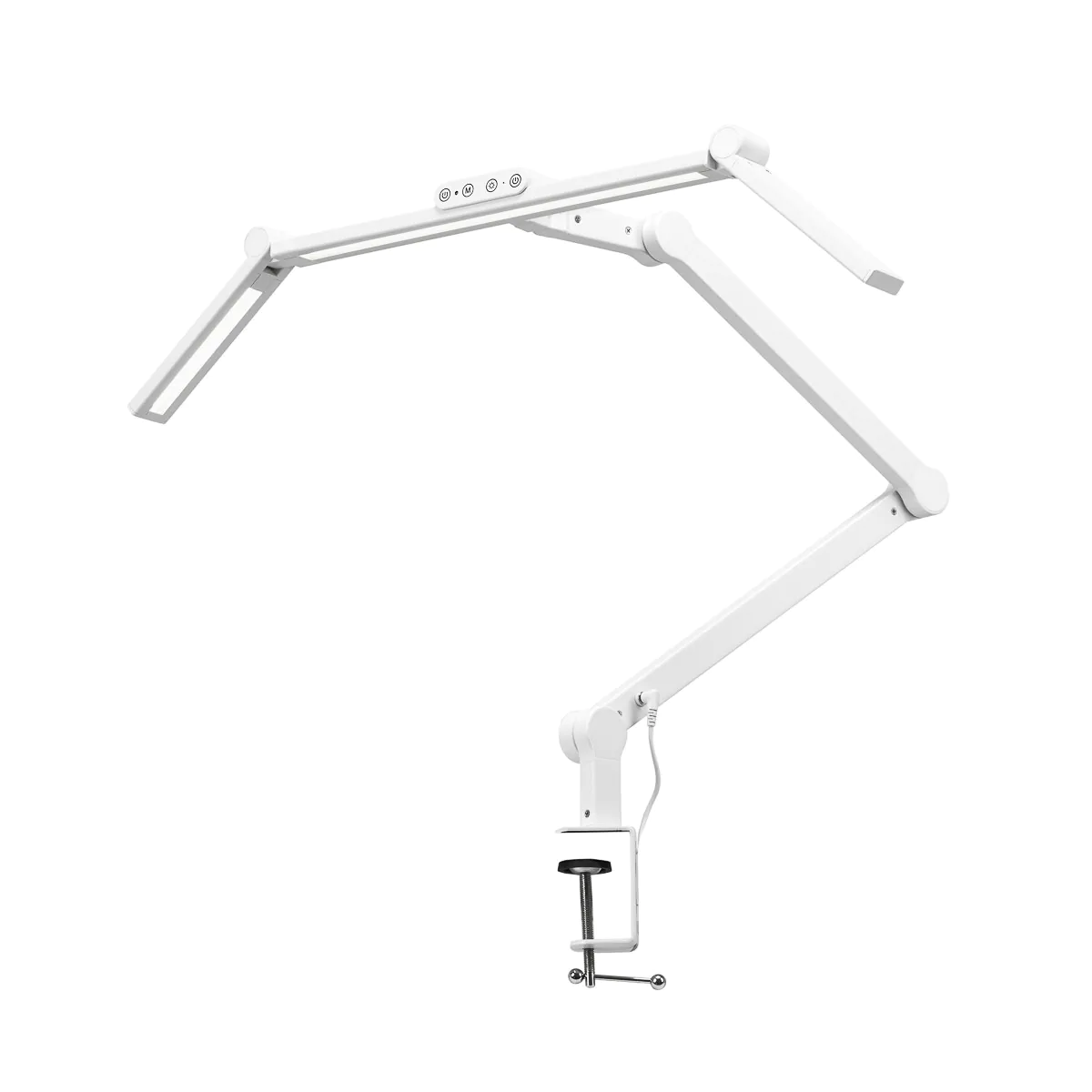 Galda LED lampa Glow L03, Balta