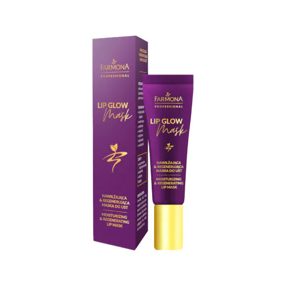 Farmona LIP GLOW MASK mitrinoša un reģenerējoša lūpu maska 12ml