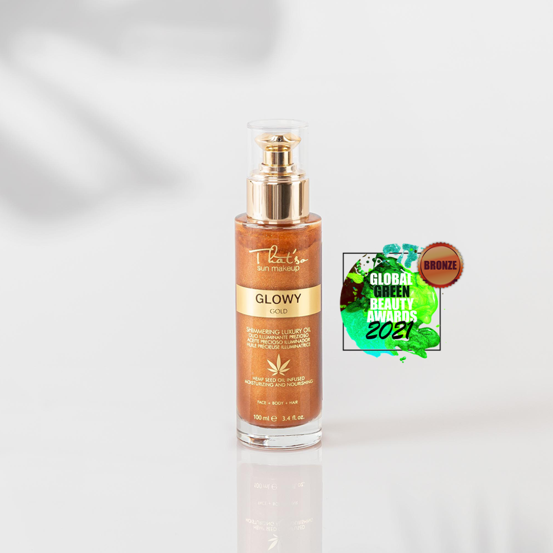 THAT'SO Glowy Gold Sausā eļļa ķermenim, 100ml