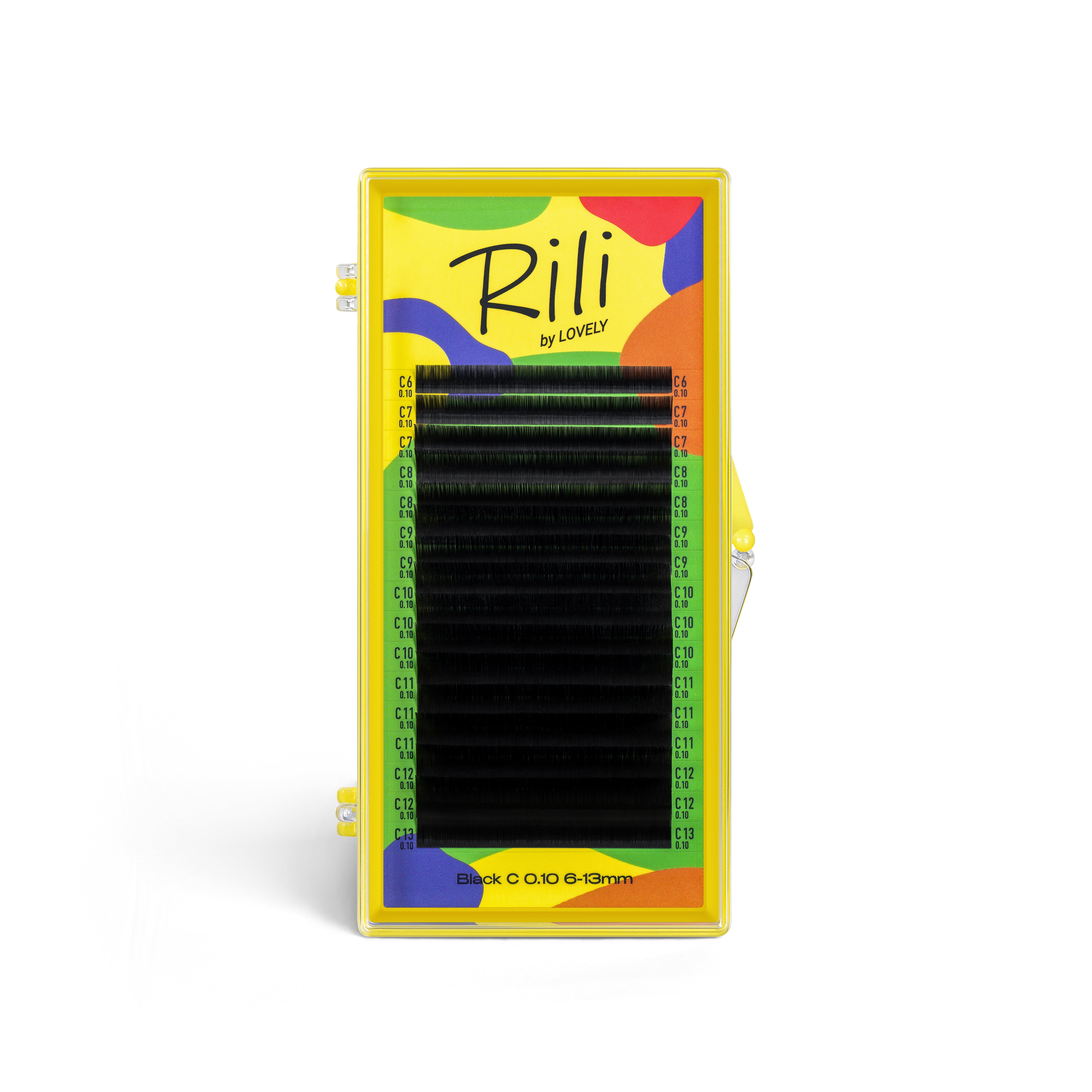 LOVELY Rili skropstas MIX, C/0.07 x 6-13mm, 16 rindas