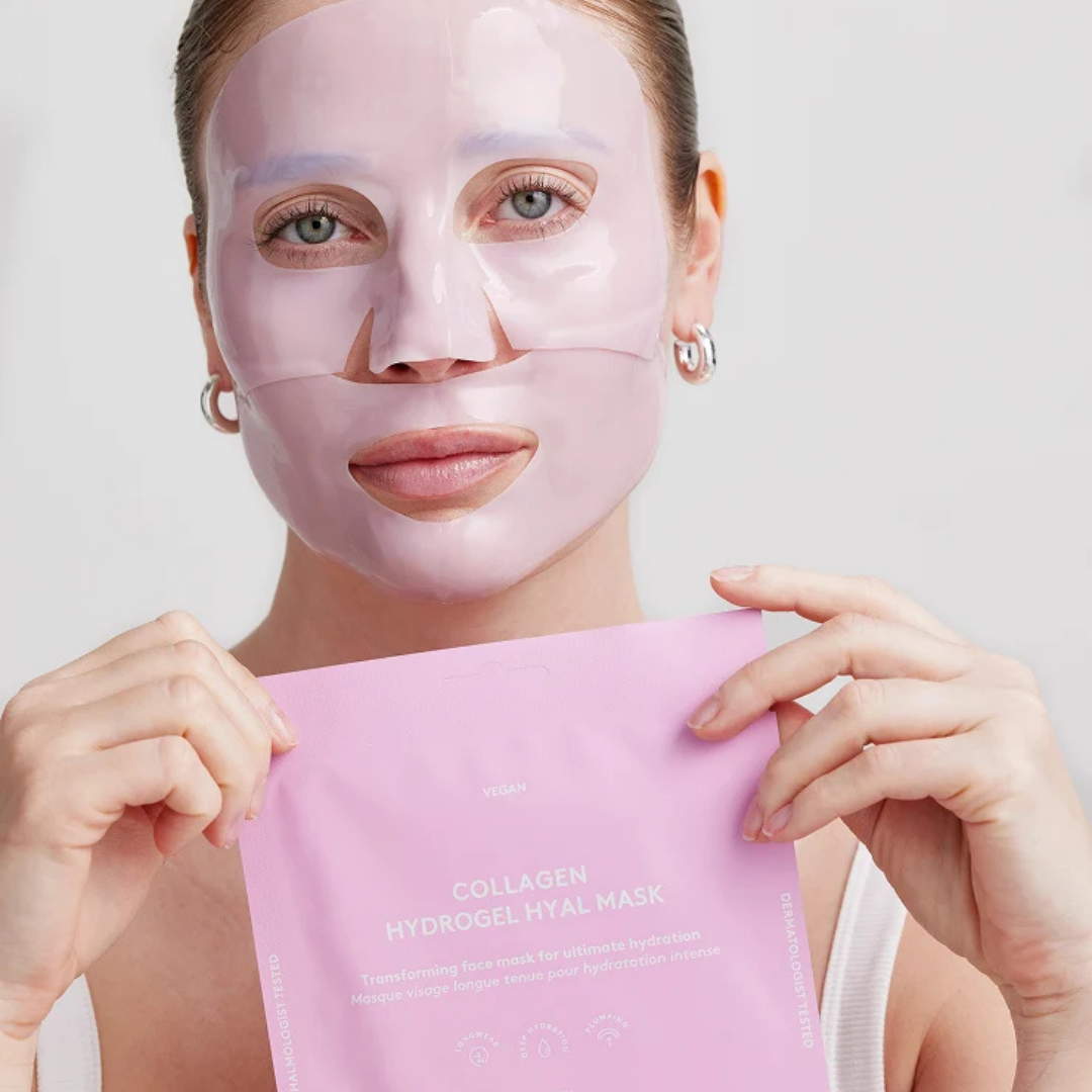 XLASH Collagen Hydrogel Hyal Mask — гидрогелевая маска с коллагеном и гиалуроновой кислотой, 1 г