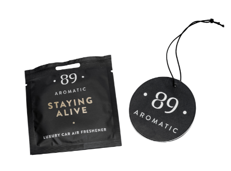 AROMATIC 89 Papīra gaisa atsvaidzinātājs, Staying Alive