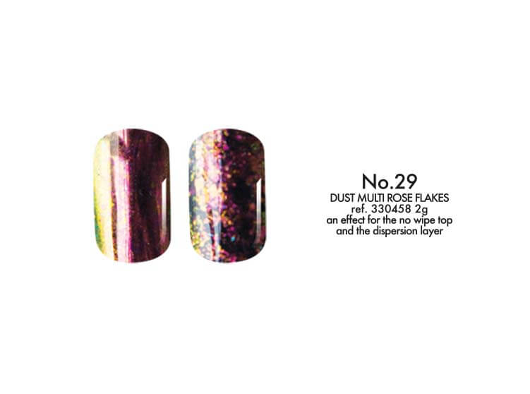 29 Multi Rose Flakes