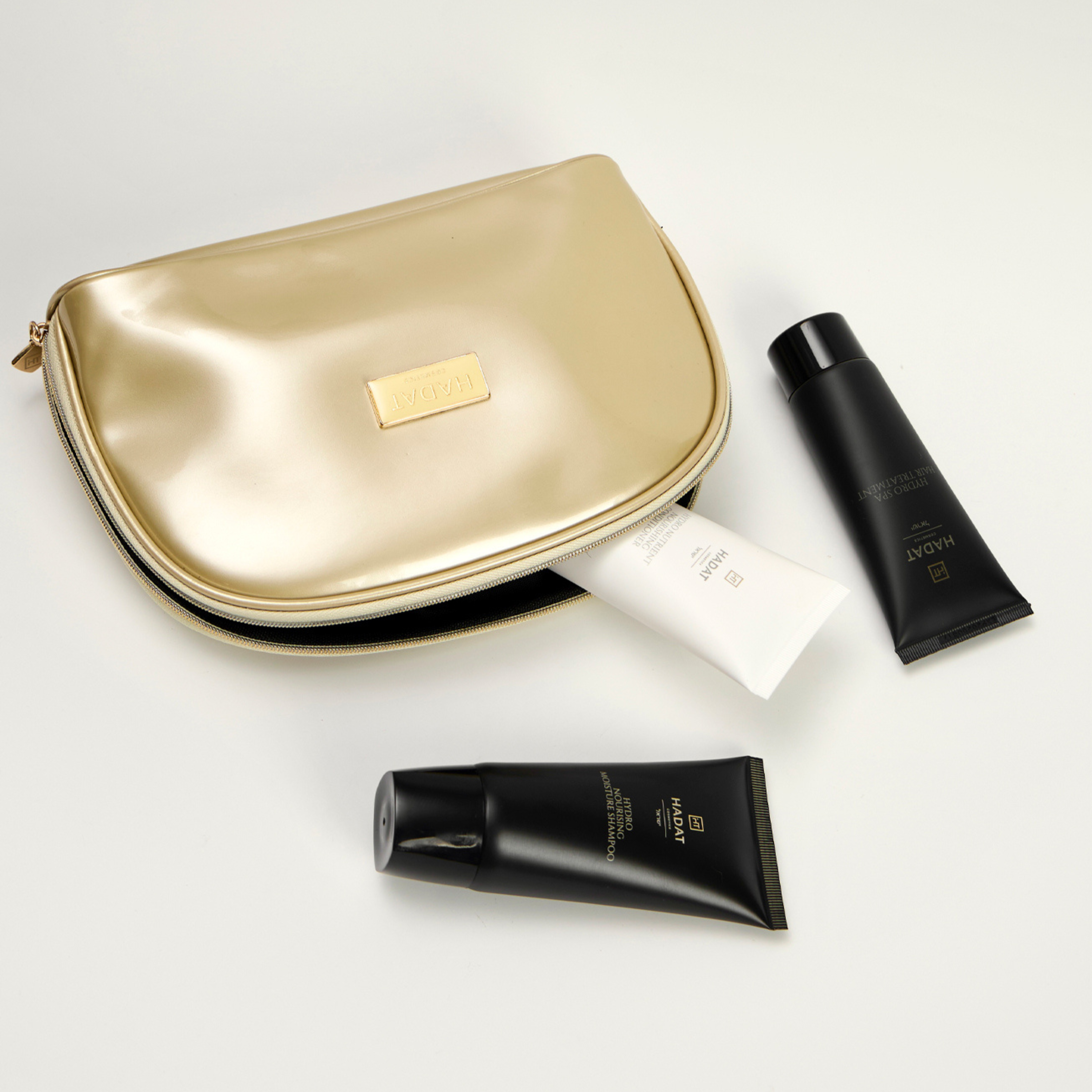 HADAT HYDRO NOURISHING MOISTURE SET - Питательный набор для волос, 3×70 мл