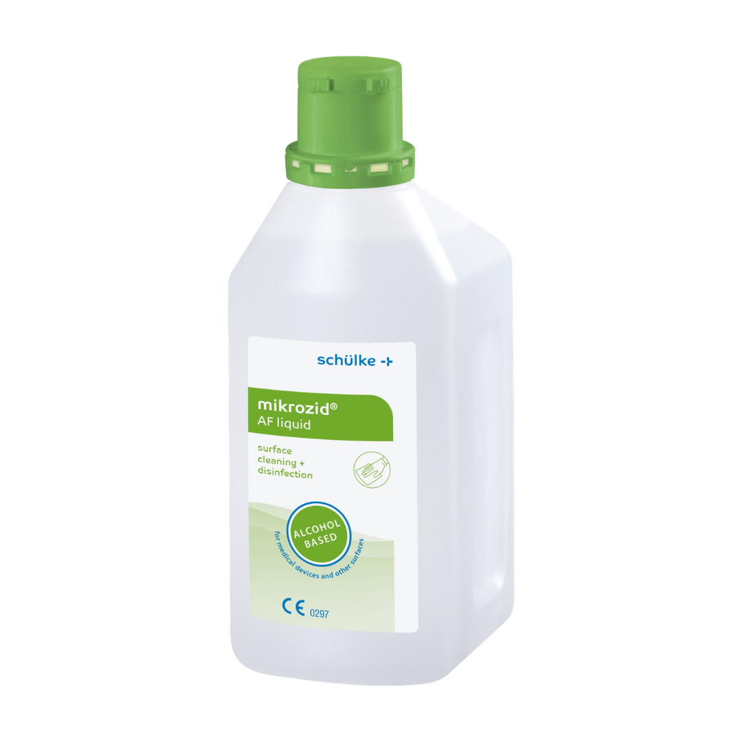 Schülke mikrozid AF skystis 1000ml, paviršių dezinfekavimas