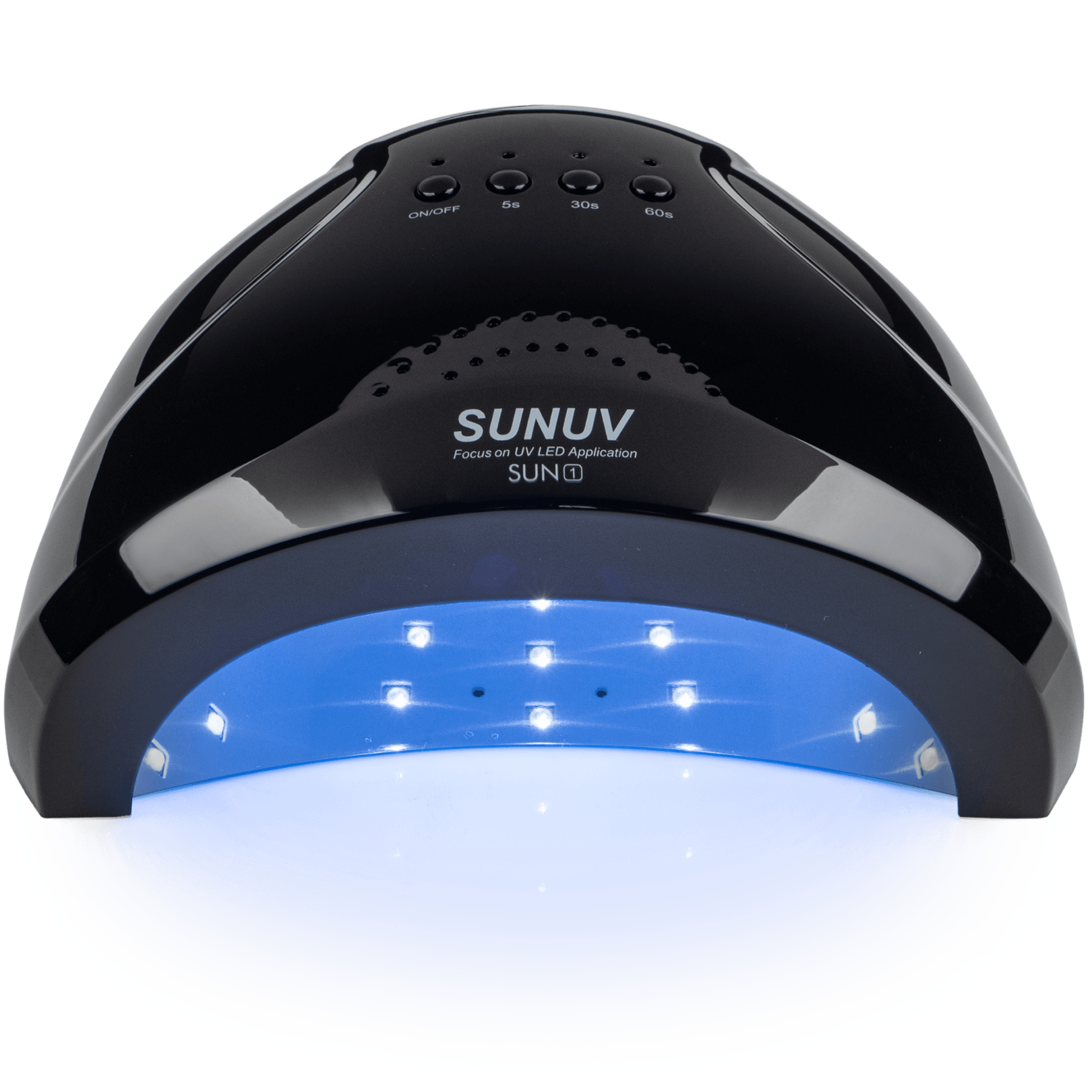 SUN1 UV/LED galda lampa, melna