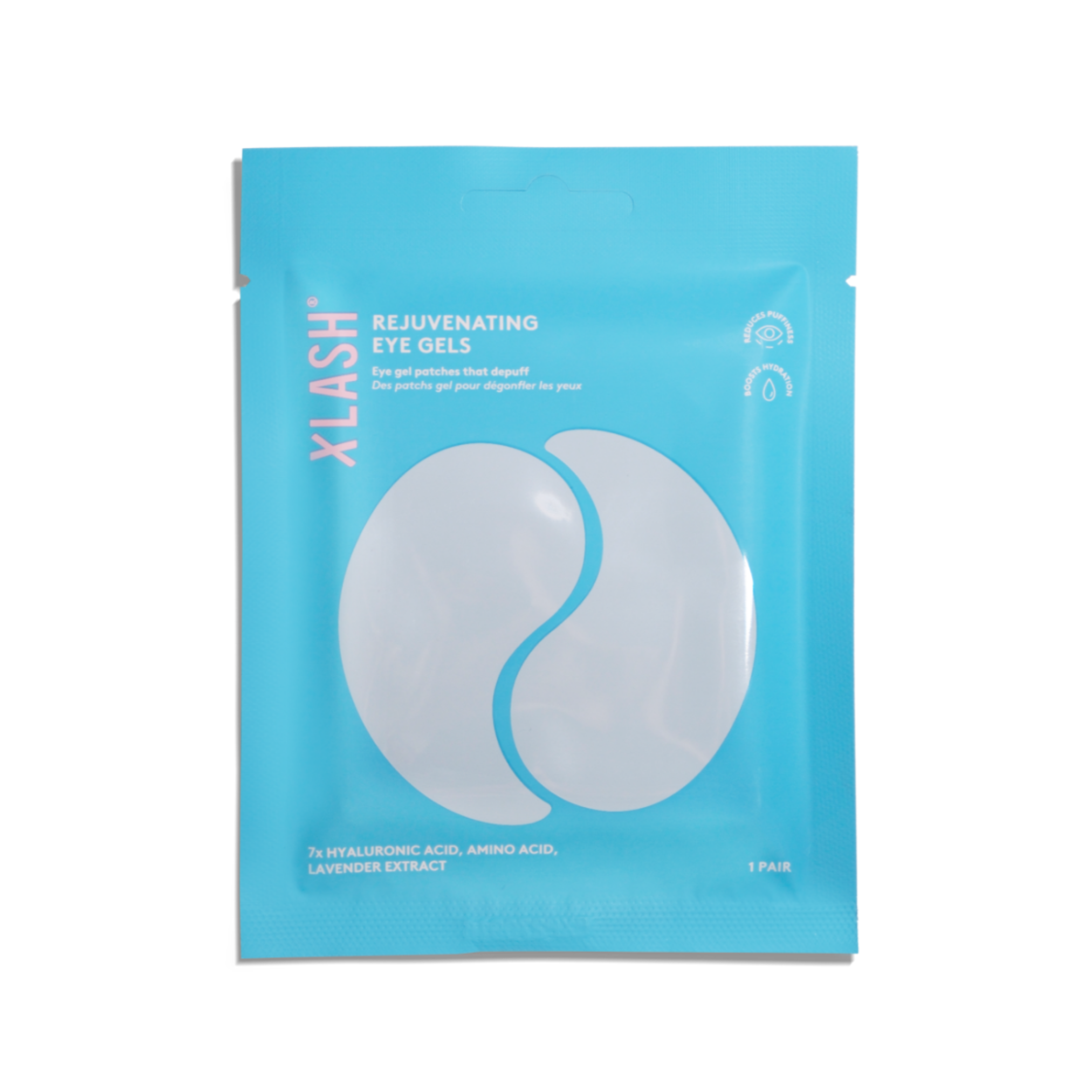 XLASH Rejuvenating Eye Gels - гидрогелевые патчи для глаз, 1 пара