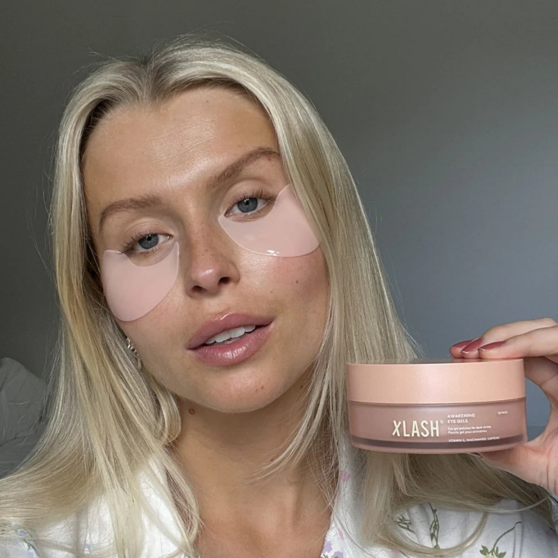 XLASH Awakening Eye Gels - hidrogela acu patči, 60 gab.