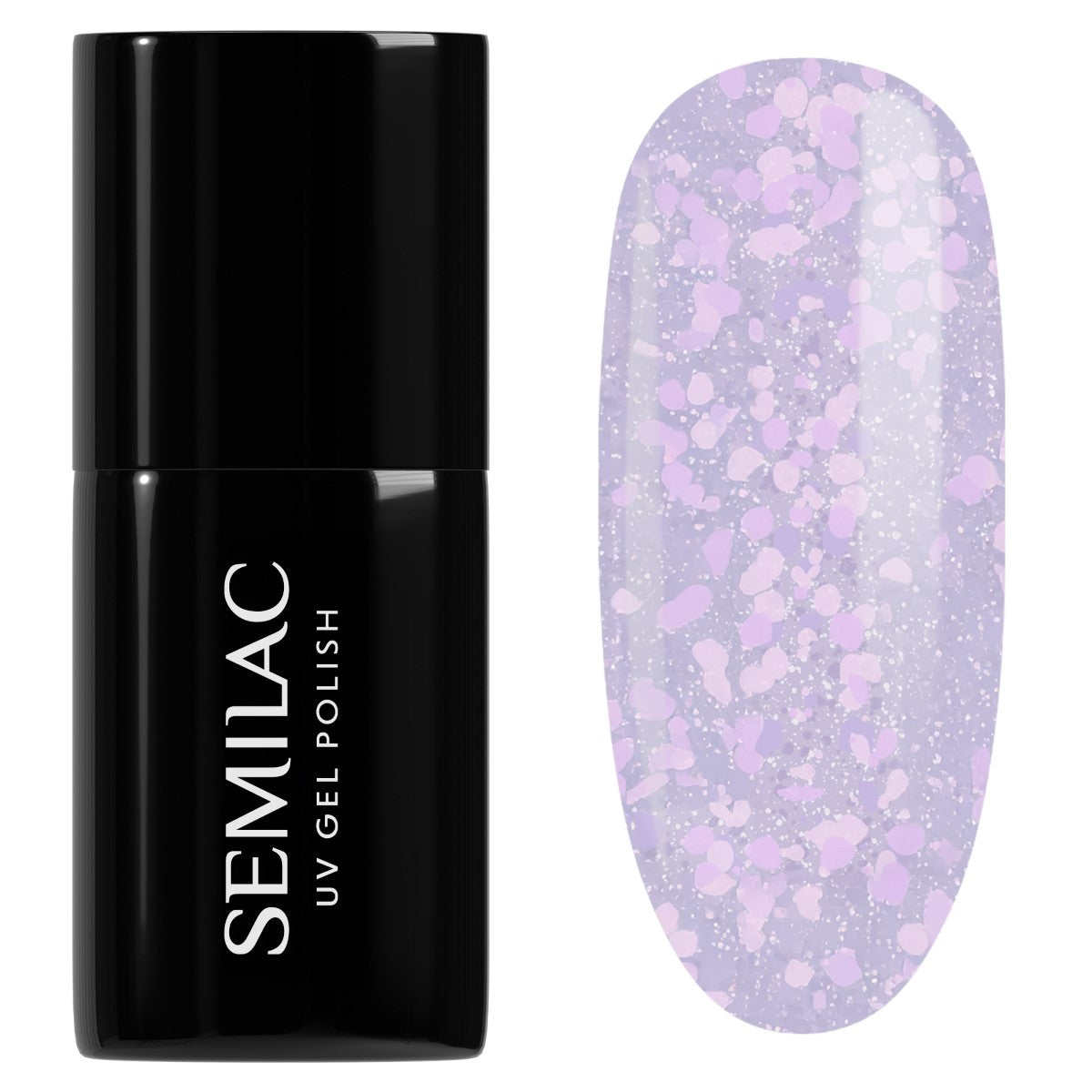 492 Semilac UV gel polish Icy Lavender Bliss 7 ml