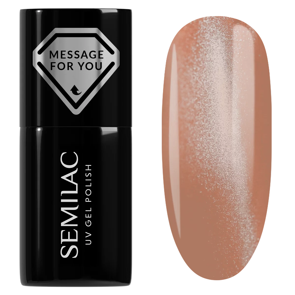 733 Semilac UV Gel Polish Creamy Praline Gloss 7 ml