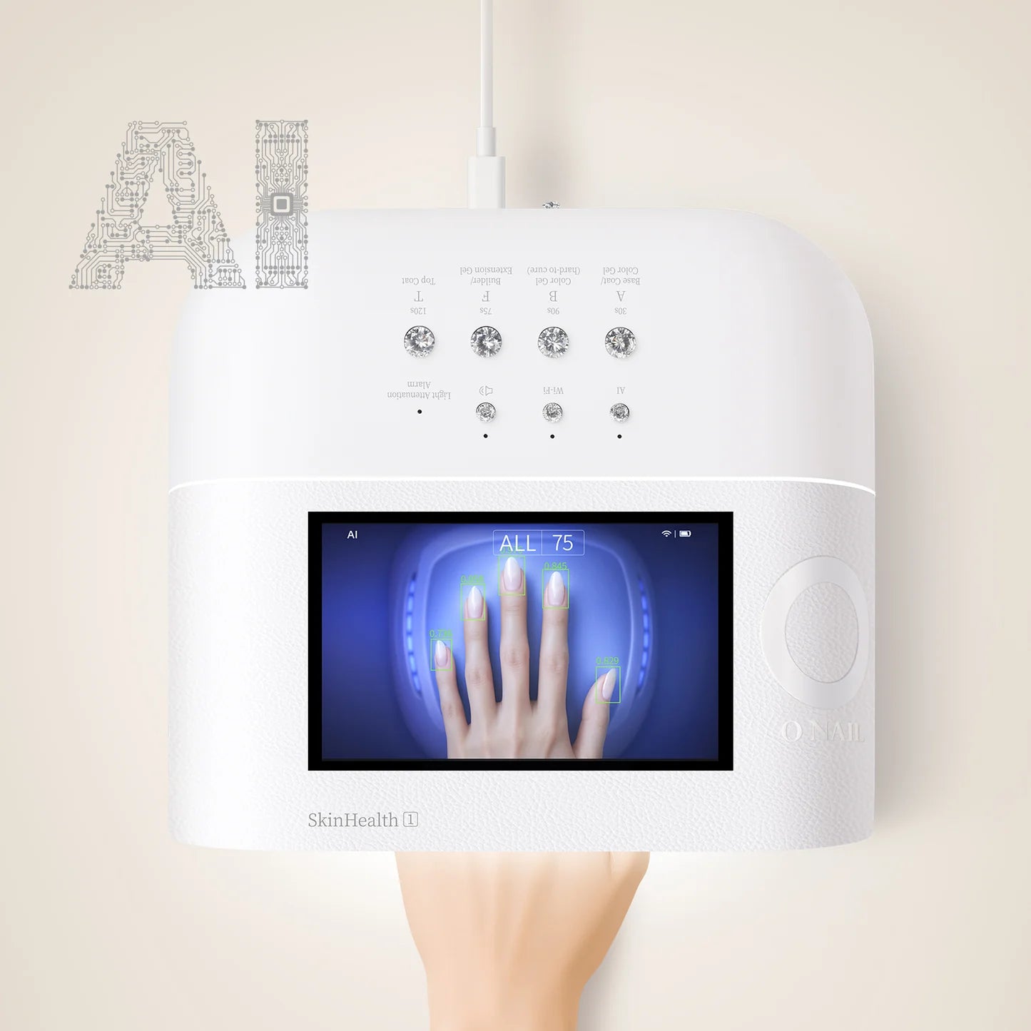 ONAIL AI LED Nail Lamp