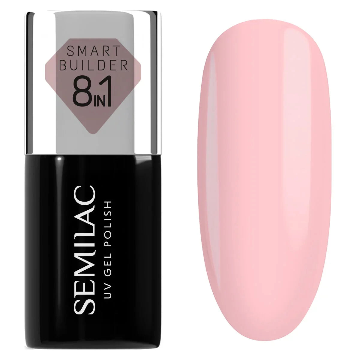 824 Semilac Smart Builder 8in1 Soft Blush 7 ml