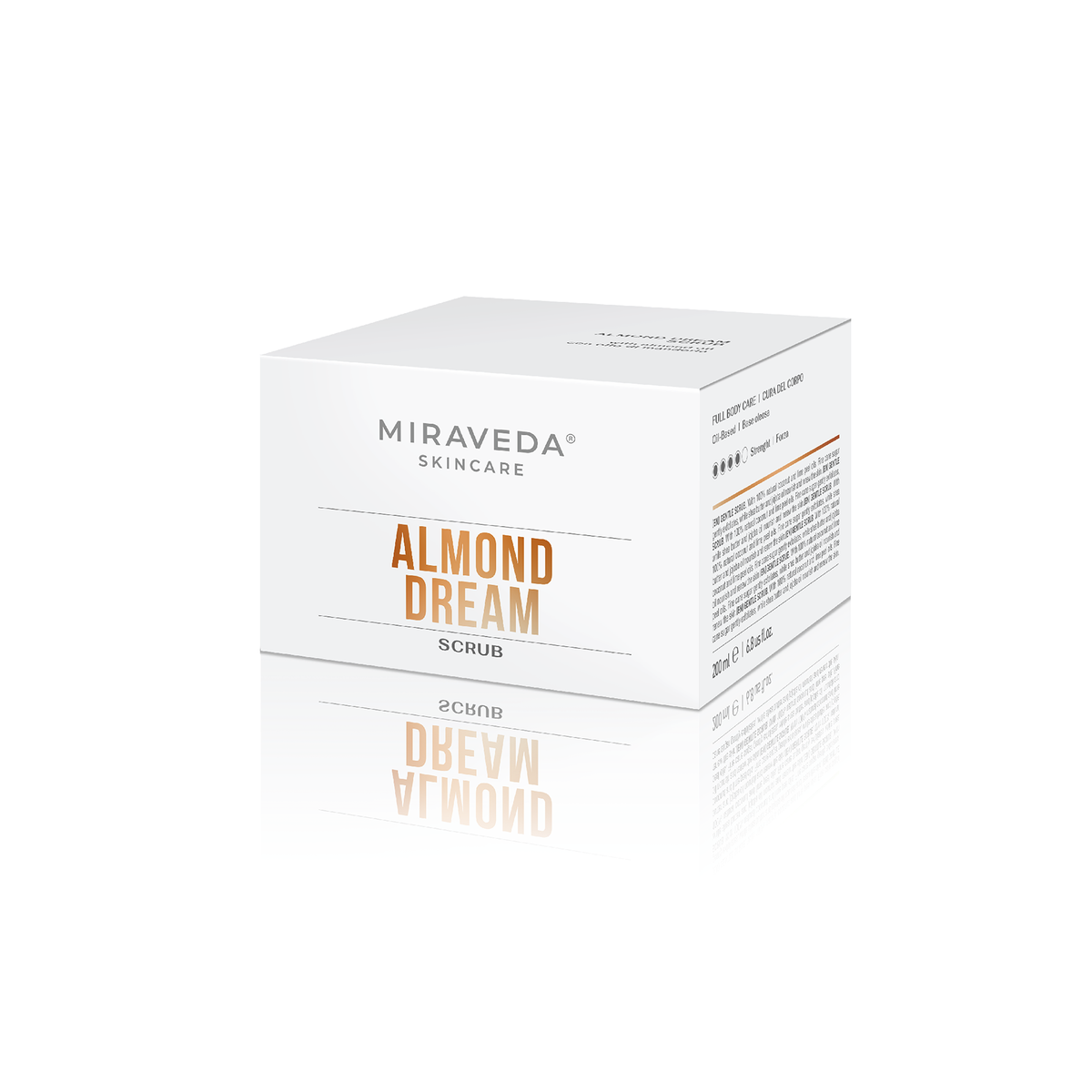 ItalWax Miraveda Almond Dream Body Scrub, 200 ml