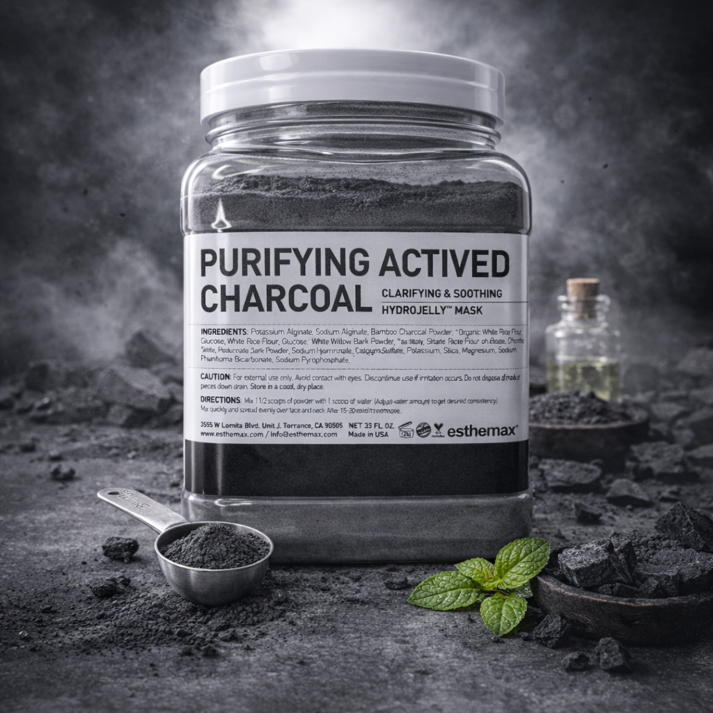 ESTHEMAX PURIFYING ACTIVED CHARCOAL HYDROJELLY MASK 887г