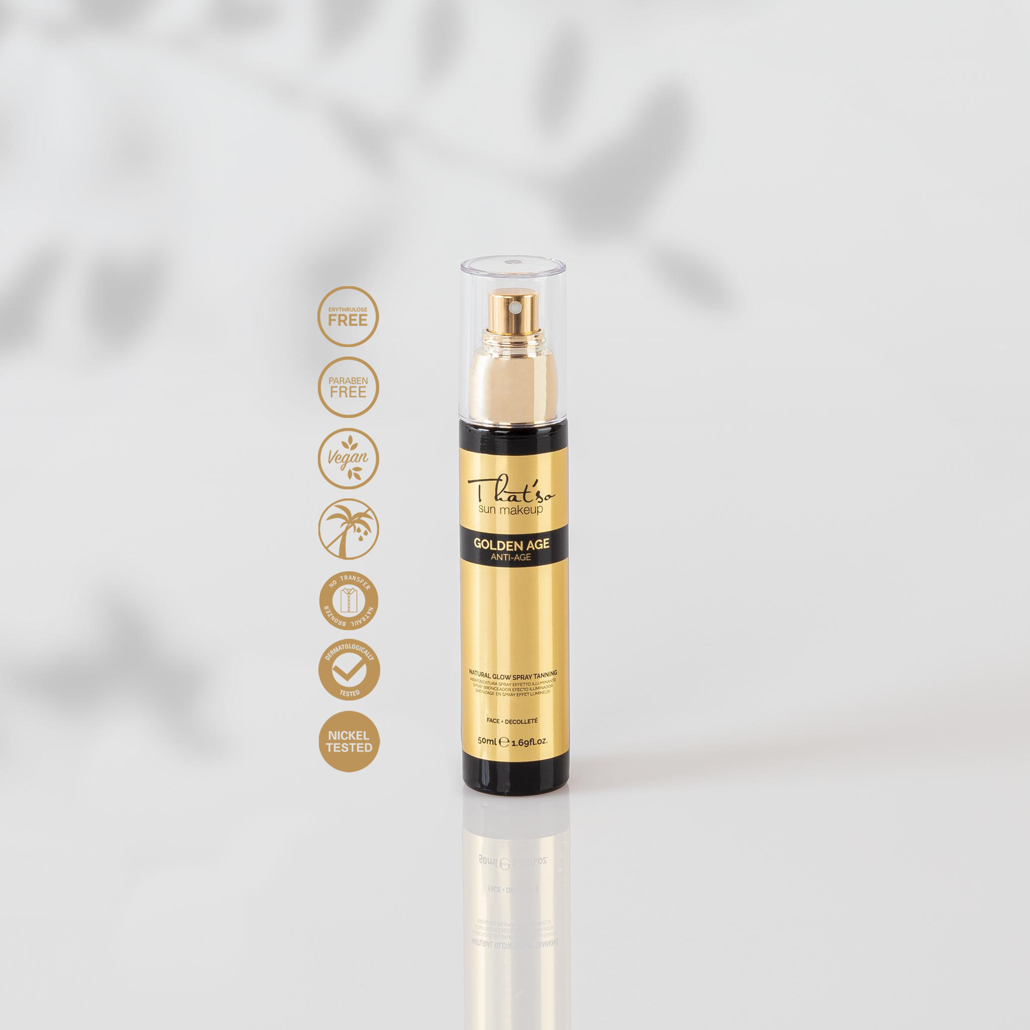 THAT'SO Golden Age Paštonējošais sprejs, 50ml