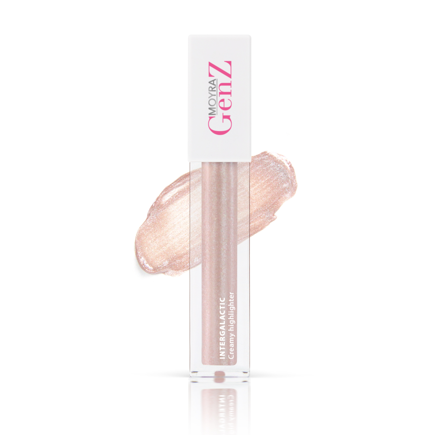 MOYRA GenZ Intergalactic creamy highlighter 04 Party light up izgaismotājs, 4.5 ml