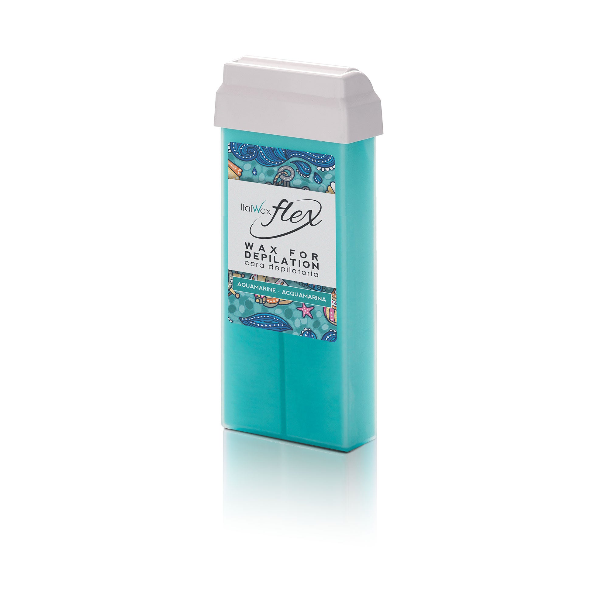 ItalWax Depilatory cartridge wax FLEX - AQUAMARINE 100 ml