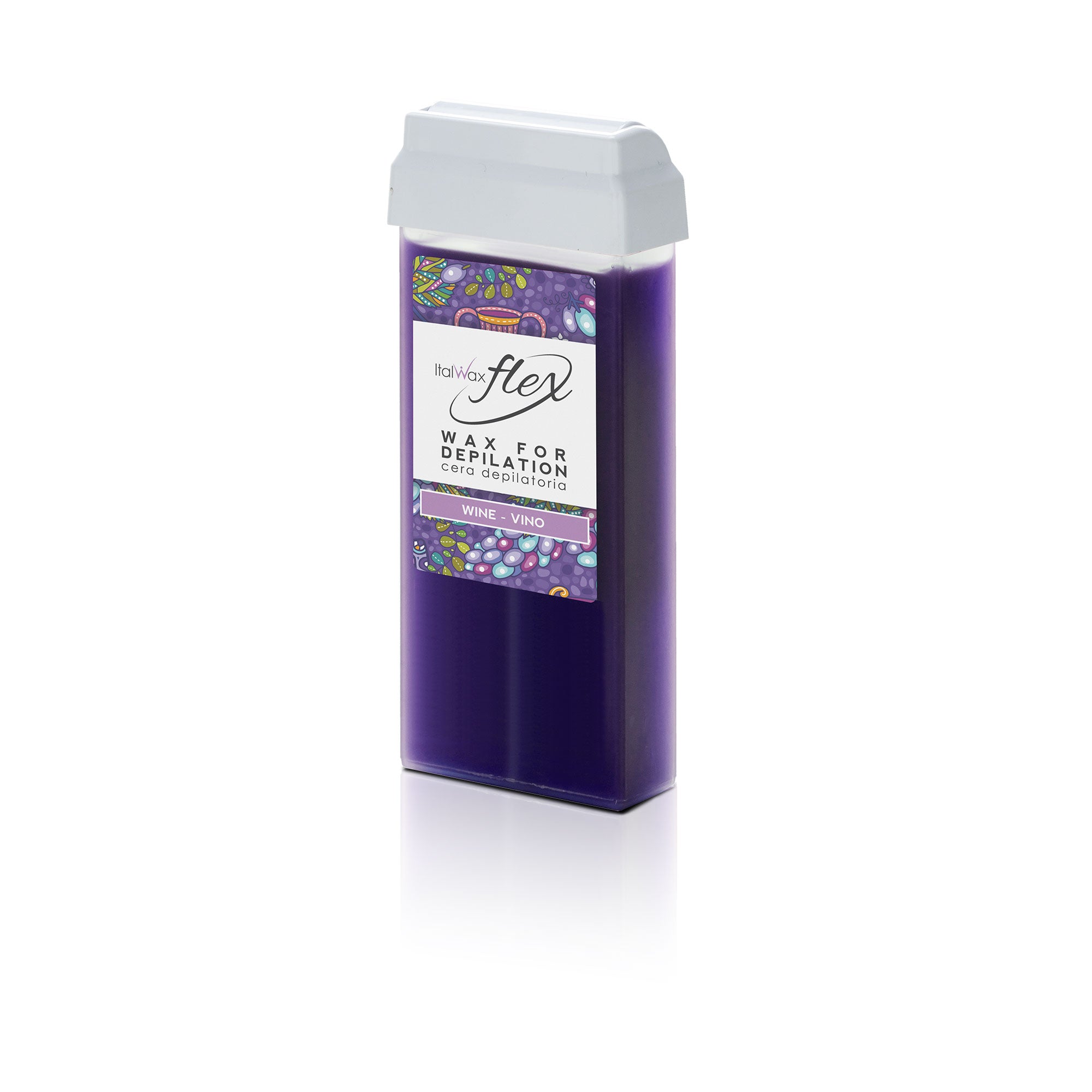 ItalWax Депиляционный воск в картридже FLEX - WINE 100 мл