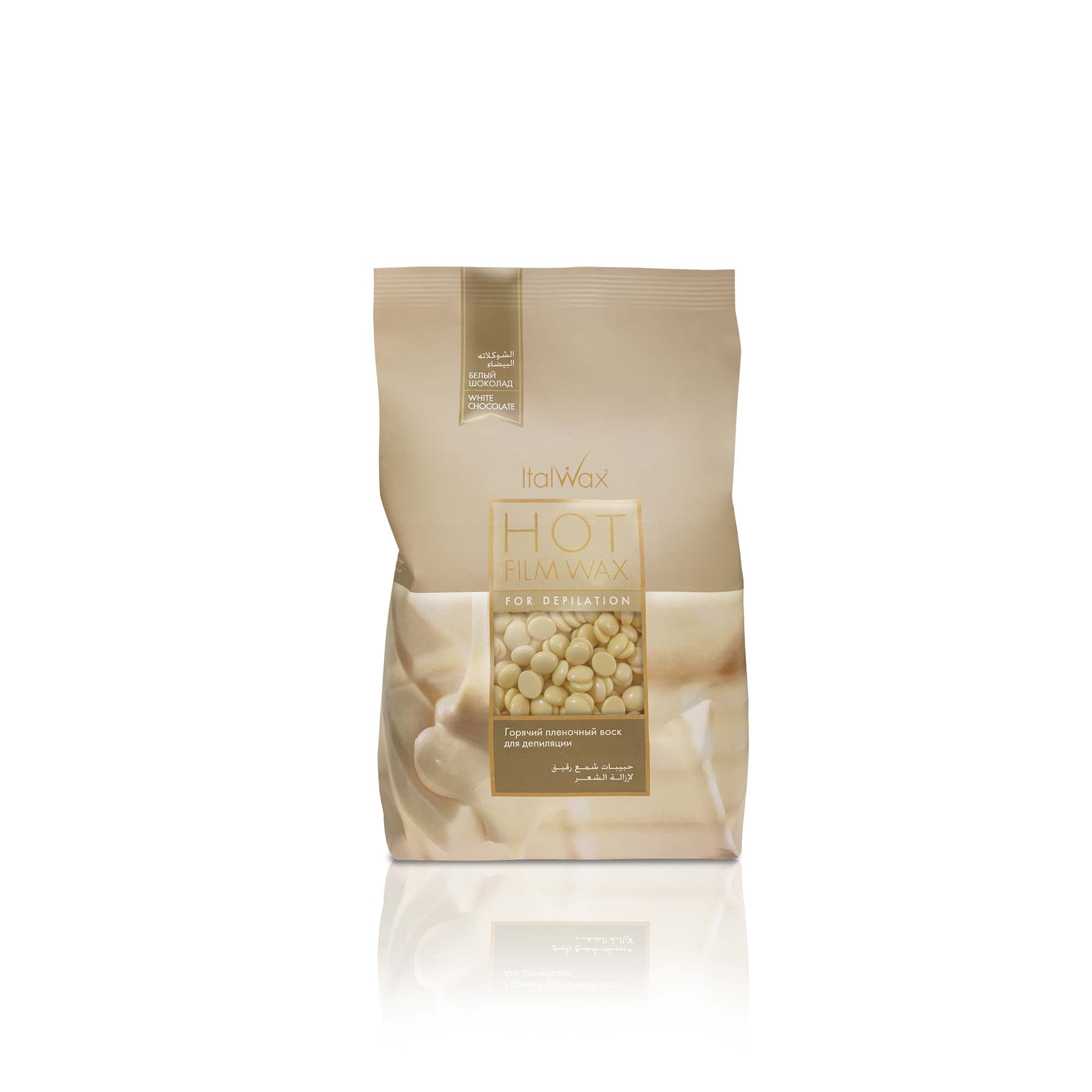 ItalWax HOT Film WAX Karstais plēves vasks - WHITE CHOCOLATE 500 gr.