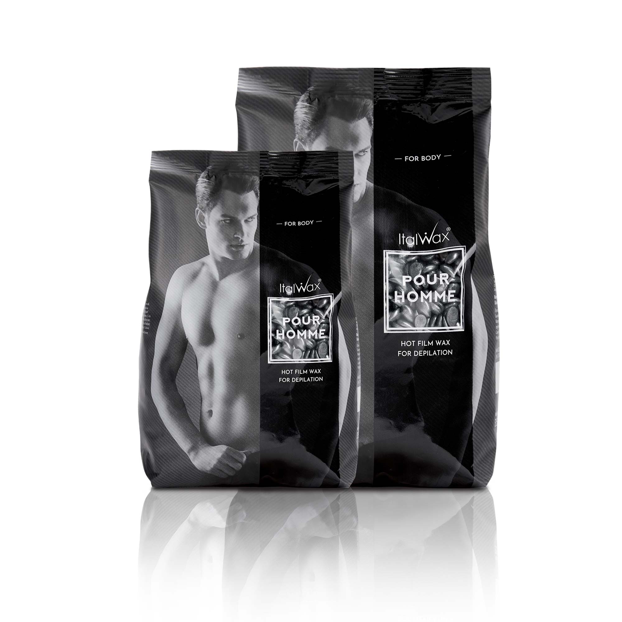 ItalWax Pour Homme Plēves vasks Vīriešiem 1 kg