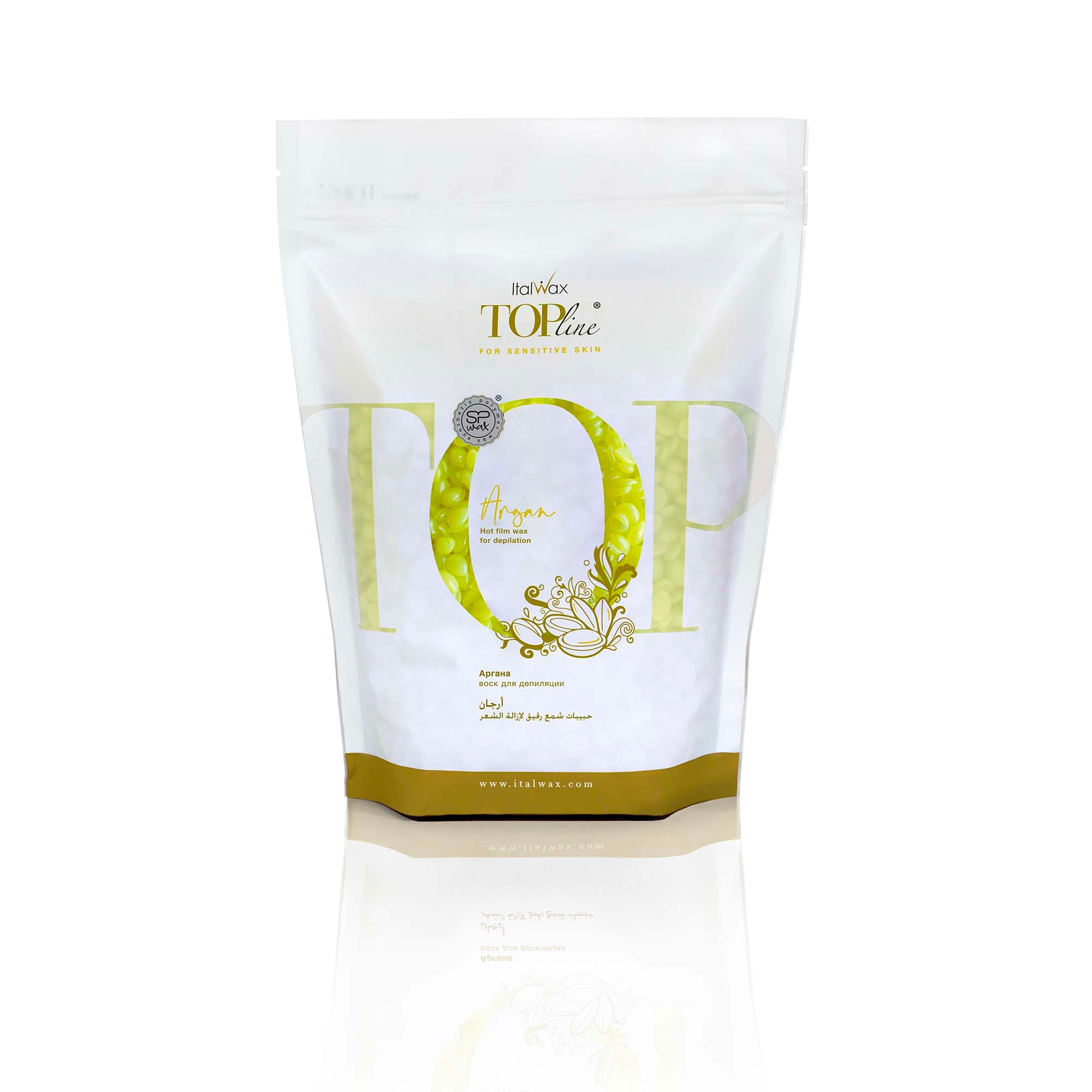 ItalWax TOPline Hot film wax in granules - ARGAN 750 gr.