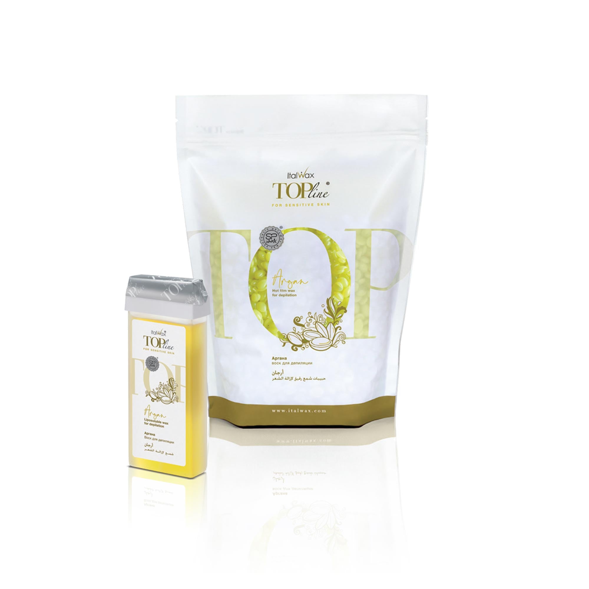 ItalWax TOPline Hot film wax in granules - ARGAN 750 gr.