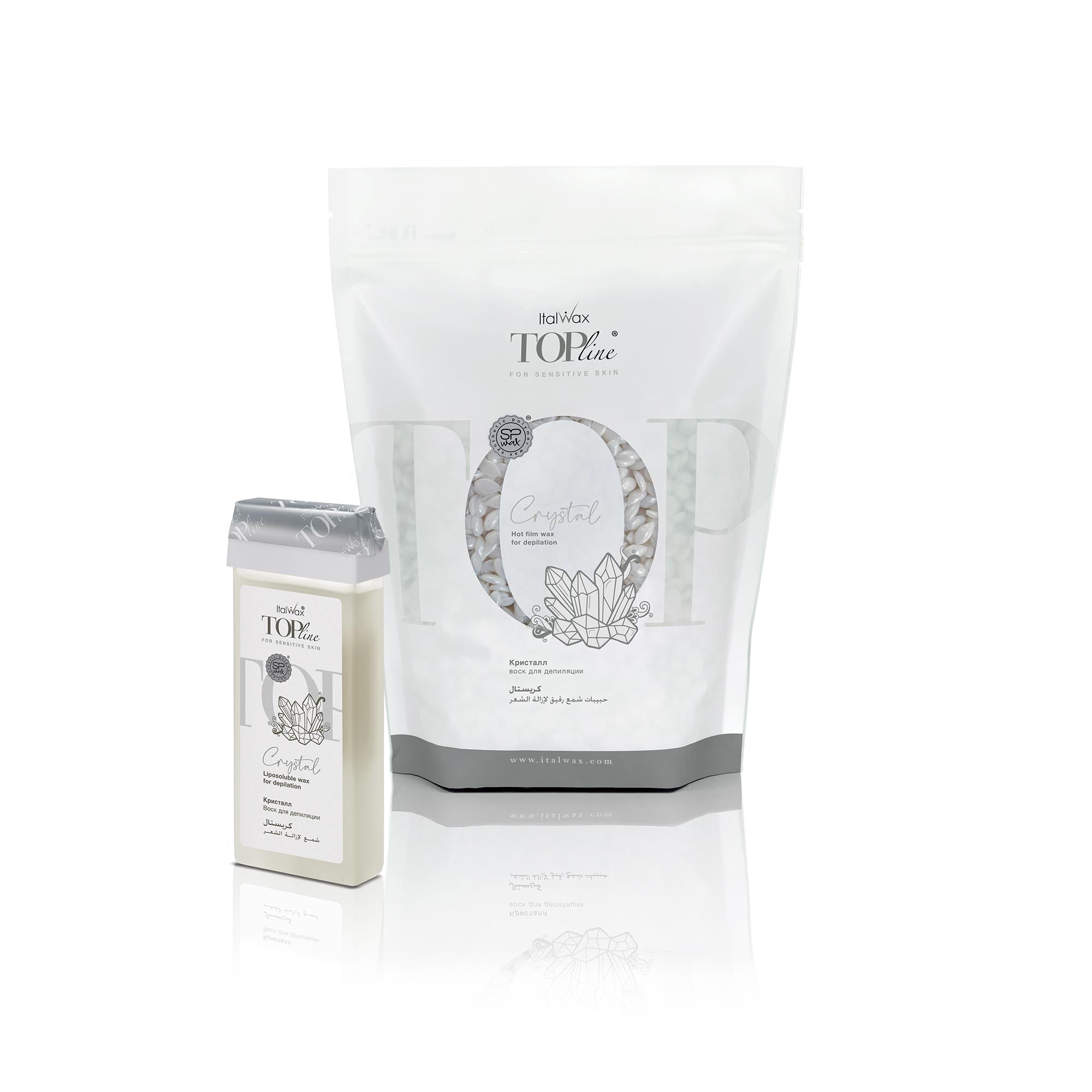 ItalWax TOPline Hot film wax in granules - CRYSTAL 750 gr.