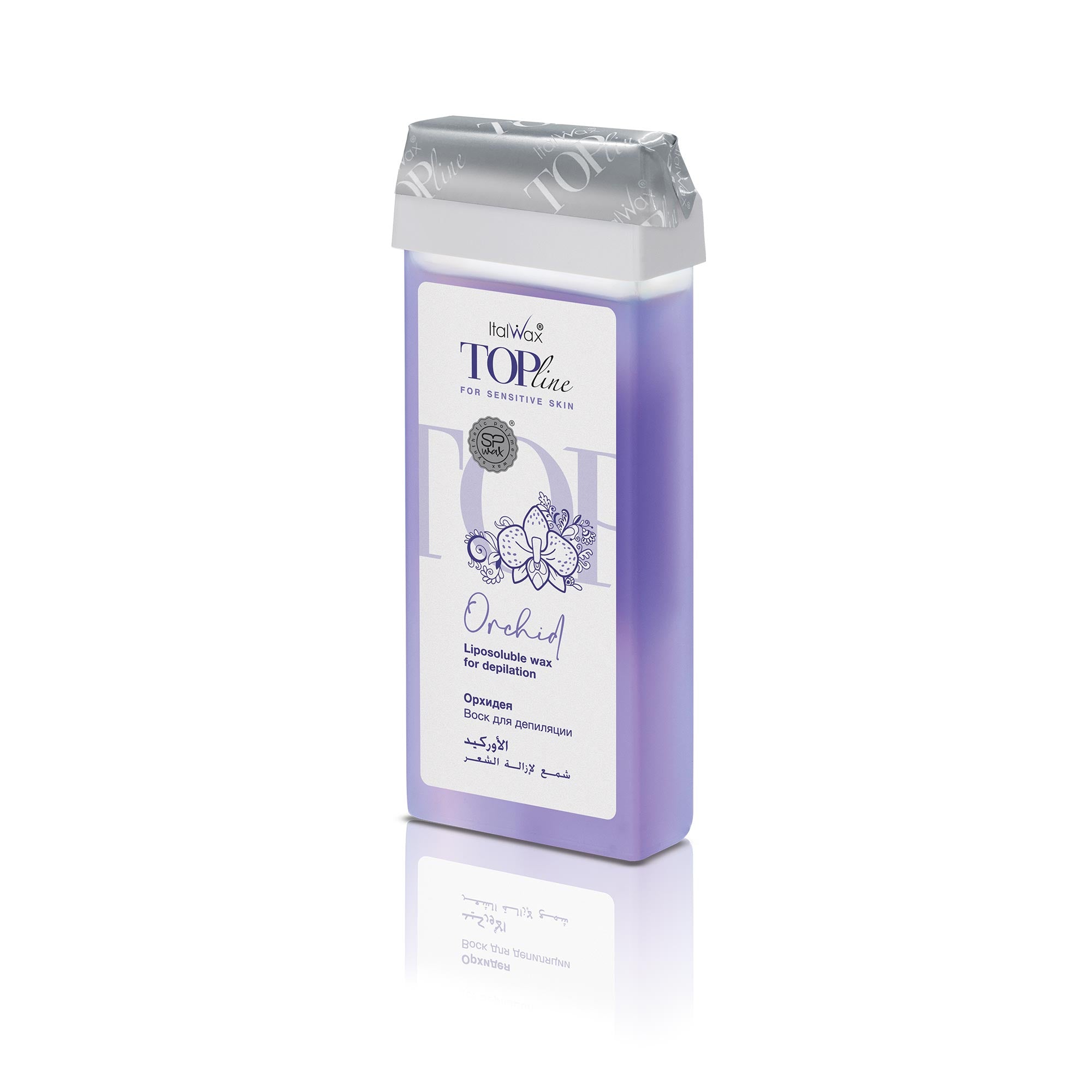 ItalWax Depilatory wax in cartridge TOPline - ORCHID 100 ml