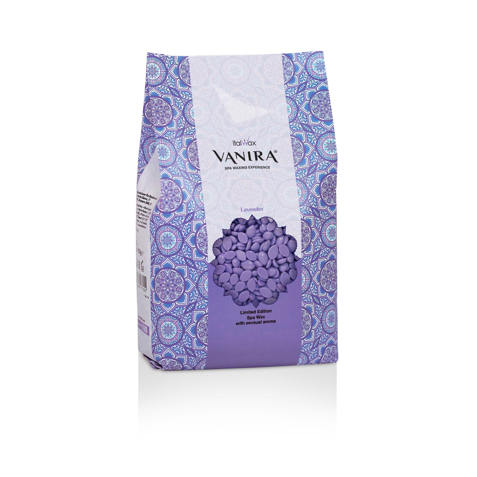 ItalWax VANIRA plēves vasks, LAVENDER (Lavanda) 1 kg