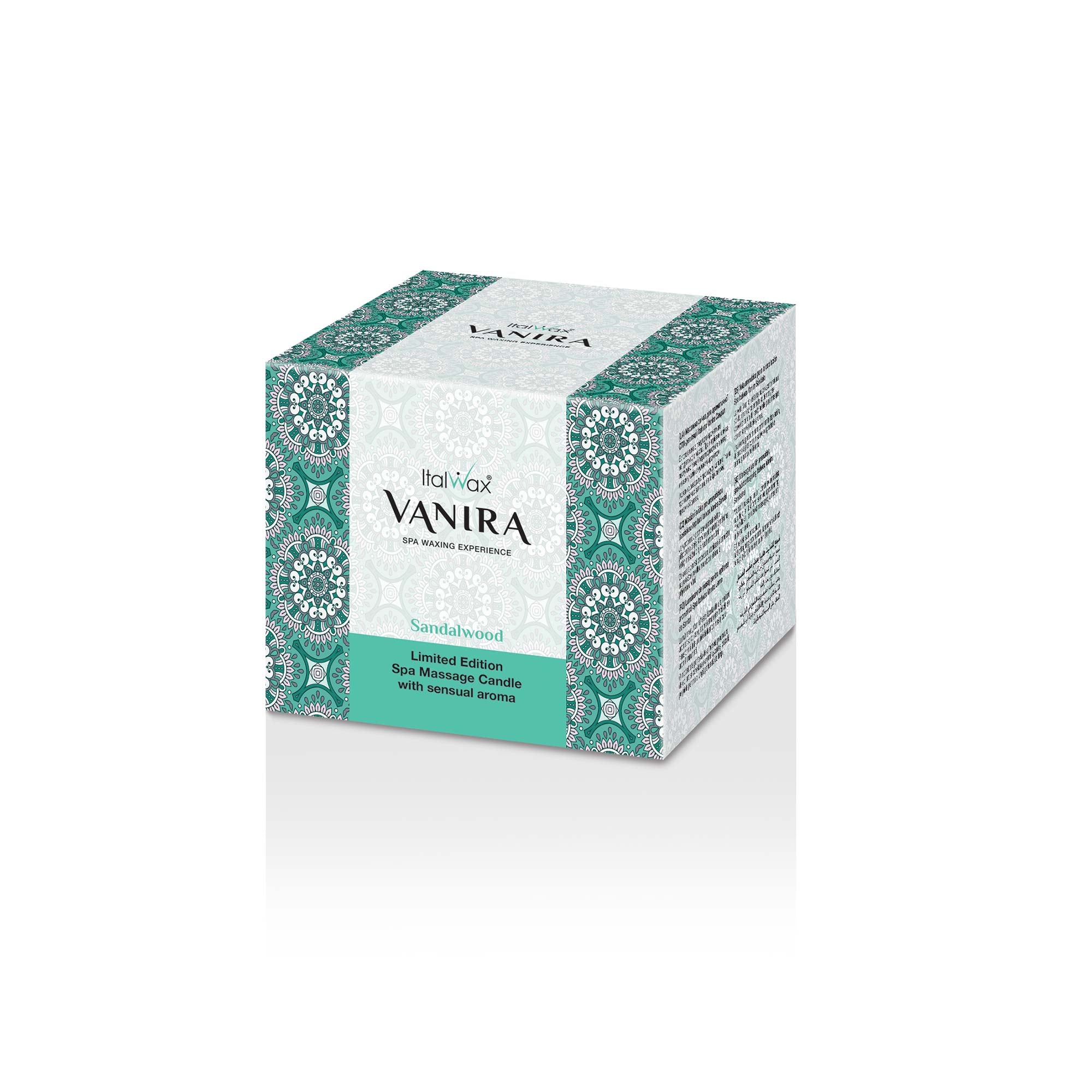 ItalWax VANIRA Aromātiska svece, SANDALWOOD (Sandalkoks)