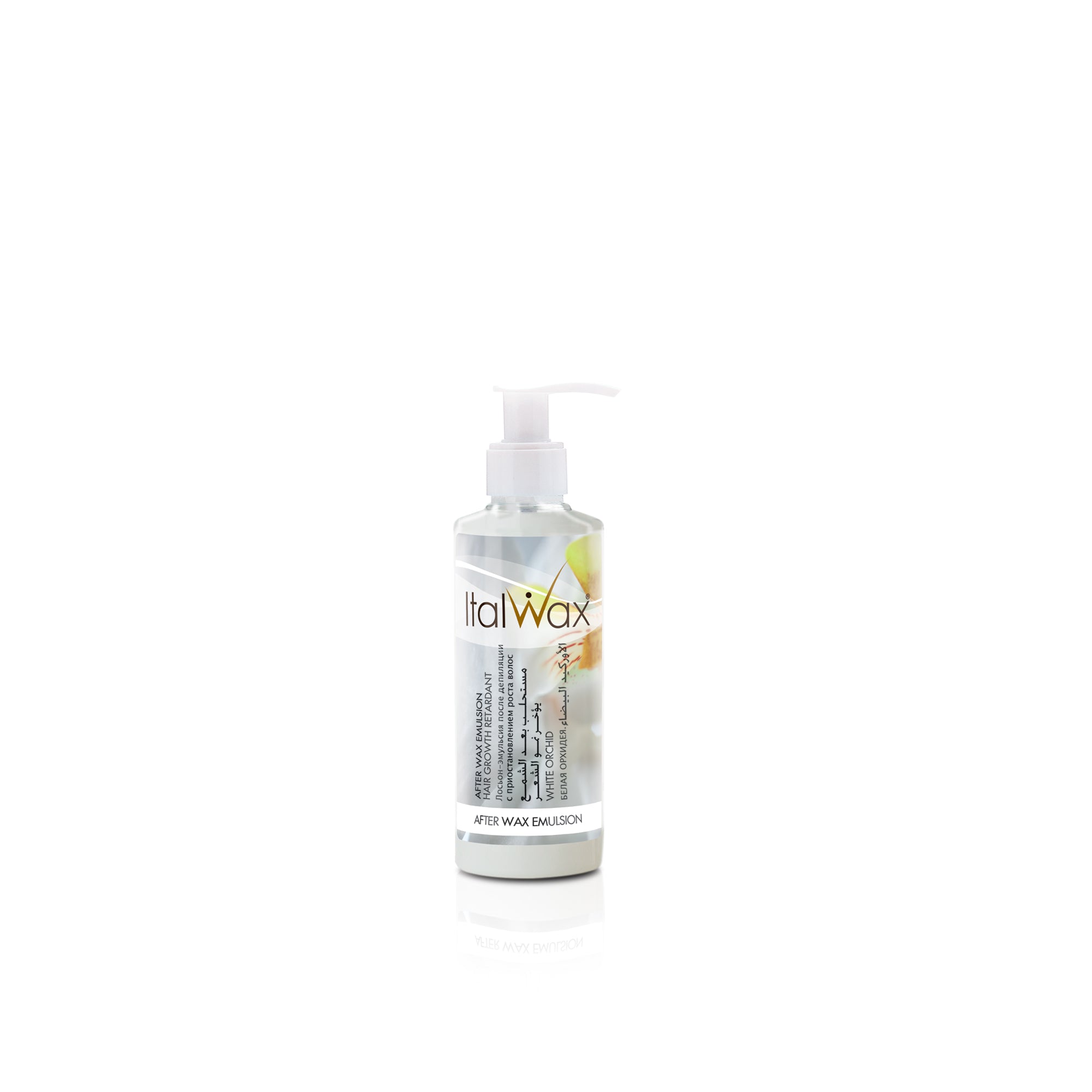 ItalWax AFTER WAX EMULTION Эмульсия после депиляции с экстрактом белой орхидеи 100 мл