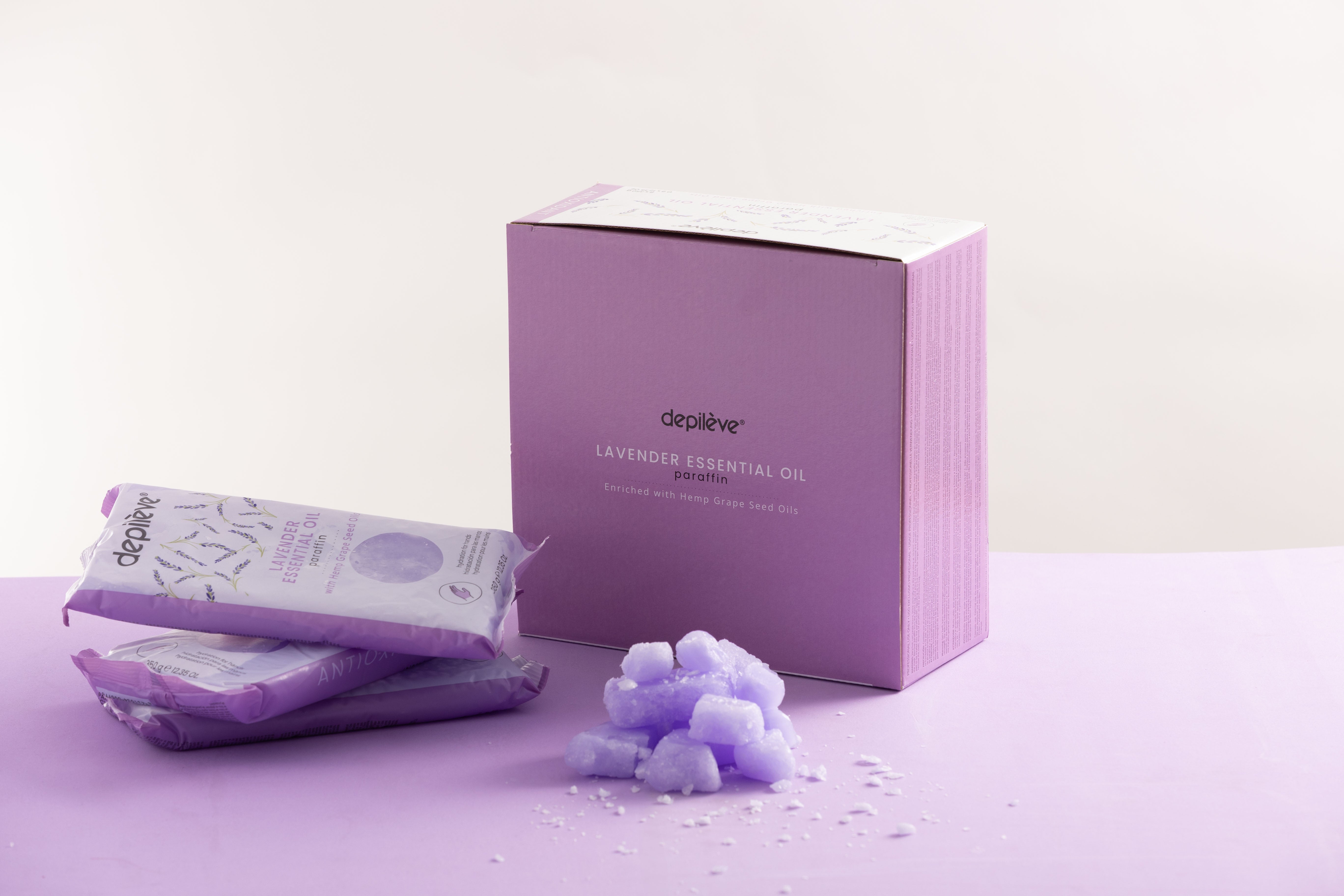 Depileve Paraffin LAVENDER ESSENTIAL OIL - ANTIOXIDANT 350 gr