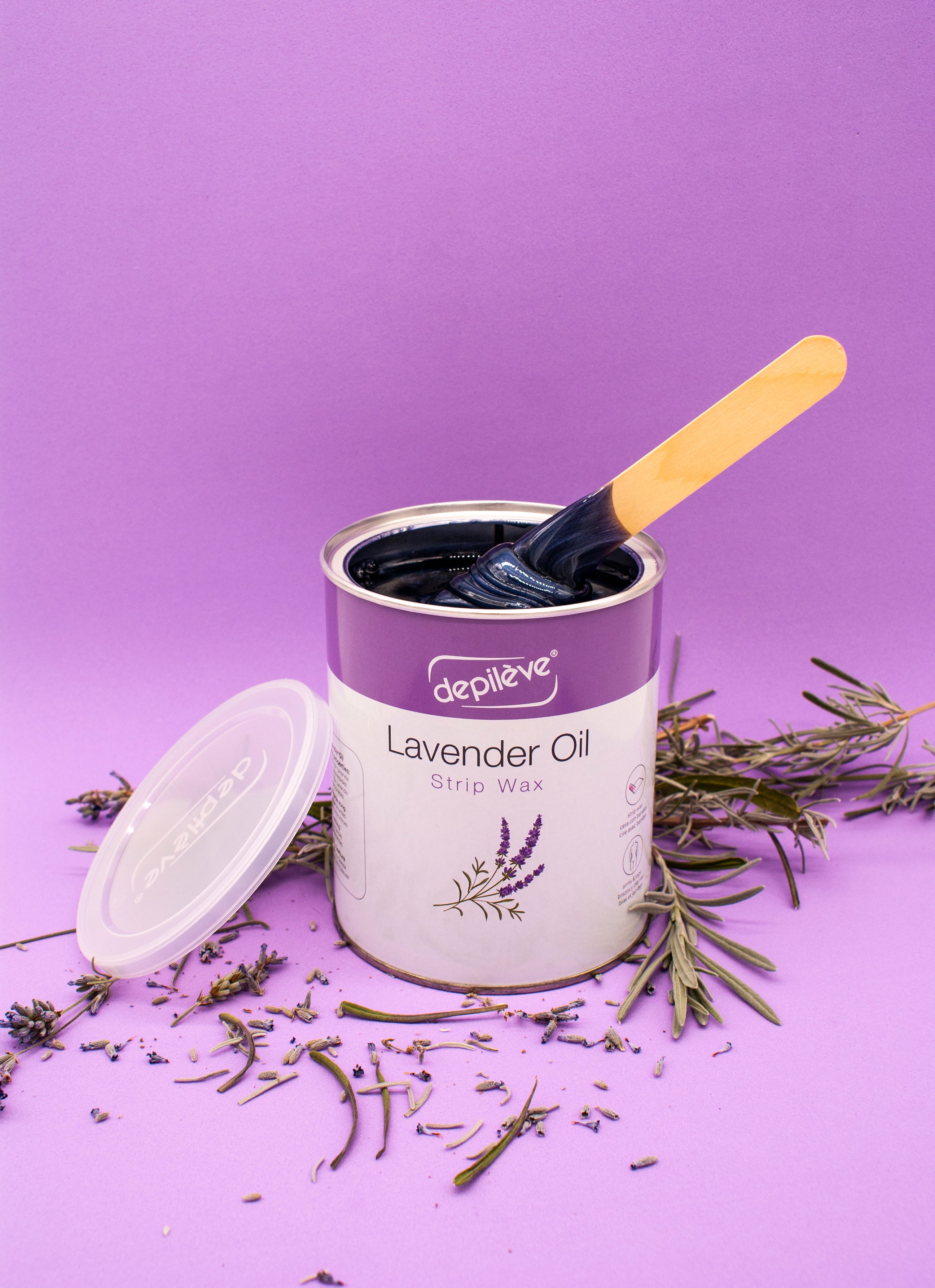 Depileve LAVENDER Стрип воск в банке 800 мл