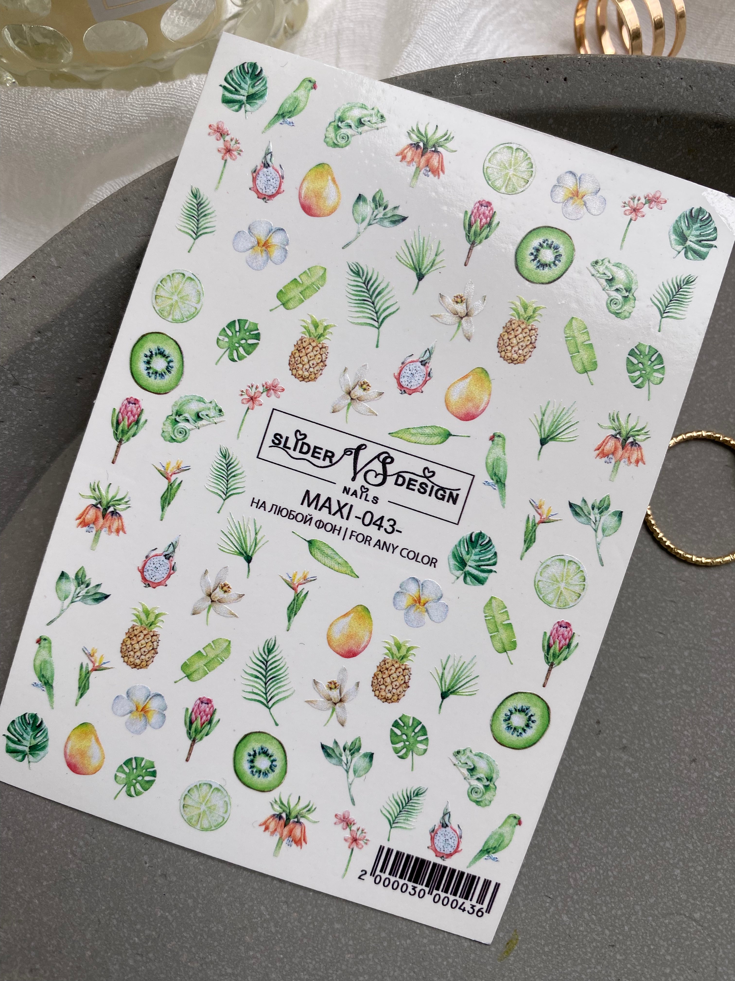 VS NAILS Sliders Maxi Nr.43