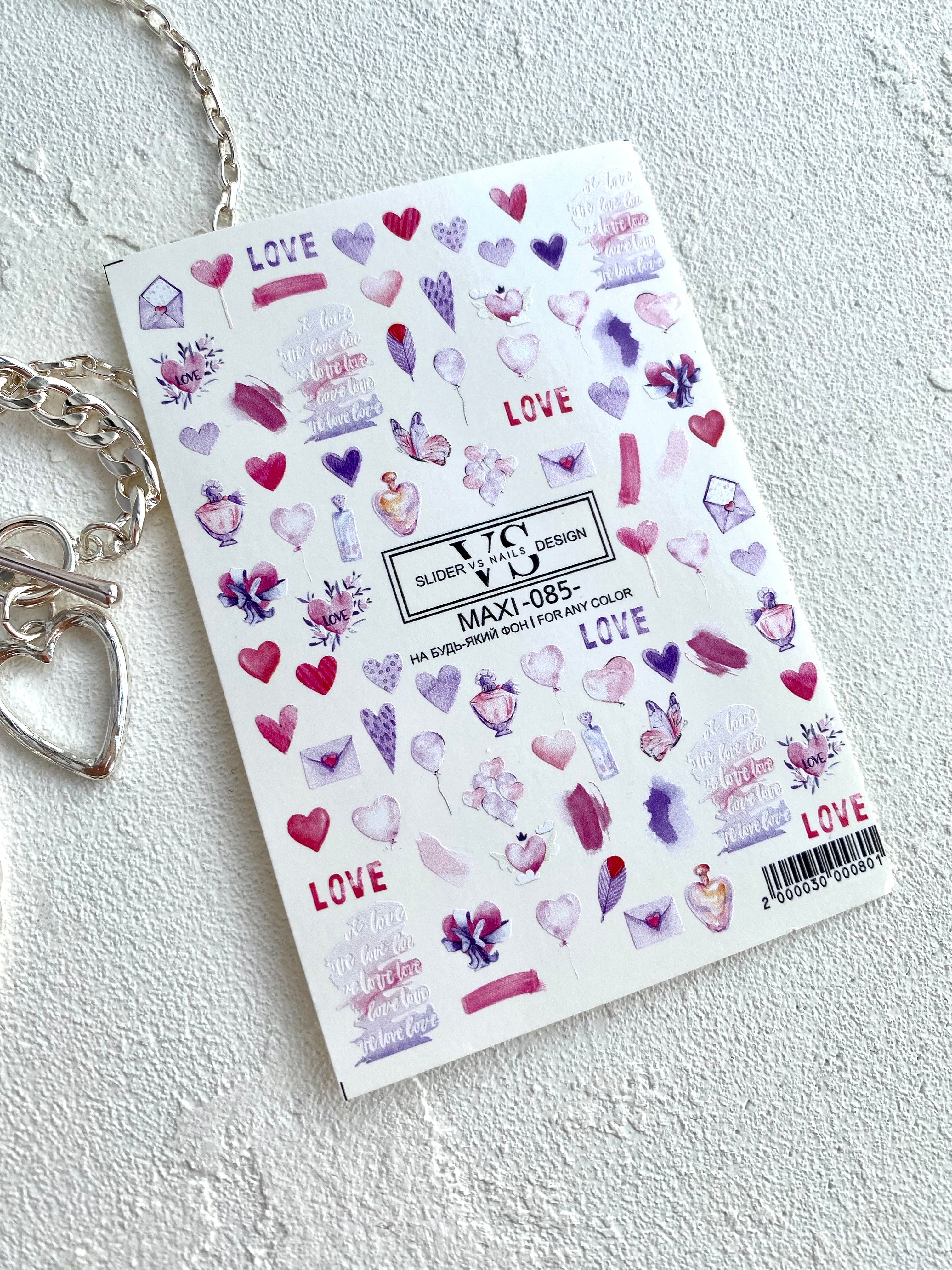 VS NAILS Sliders Maxi Nr.85