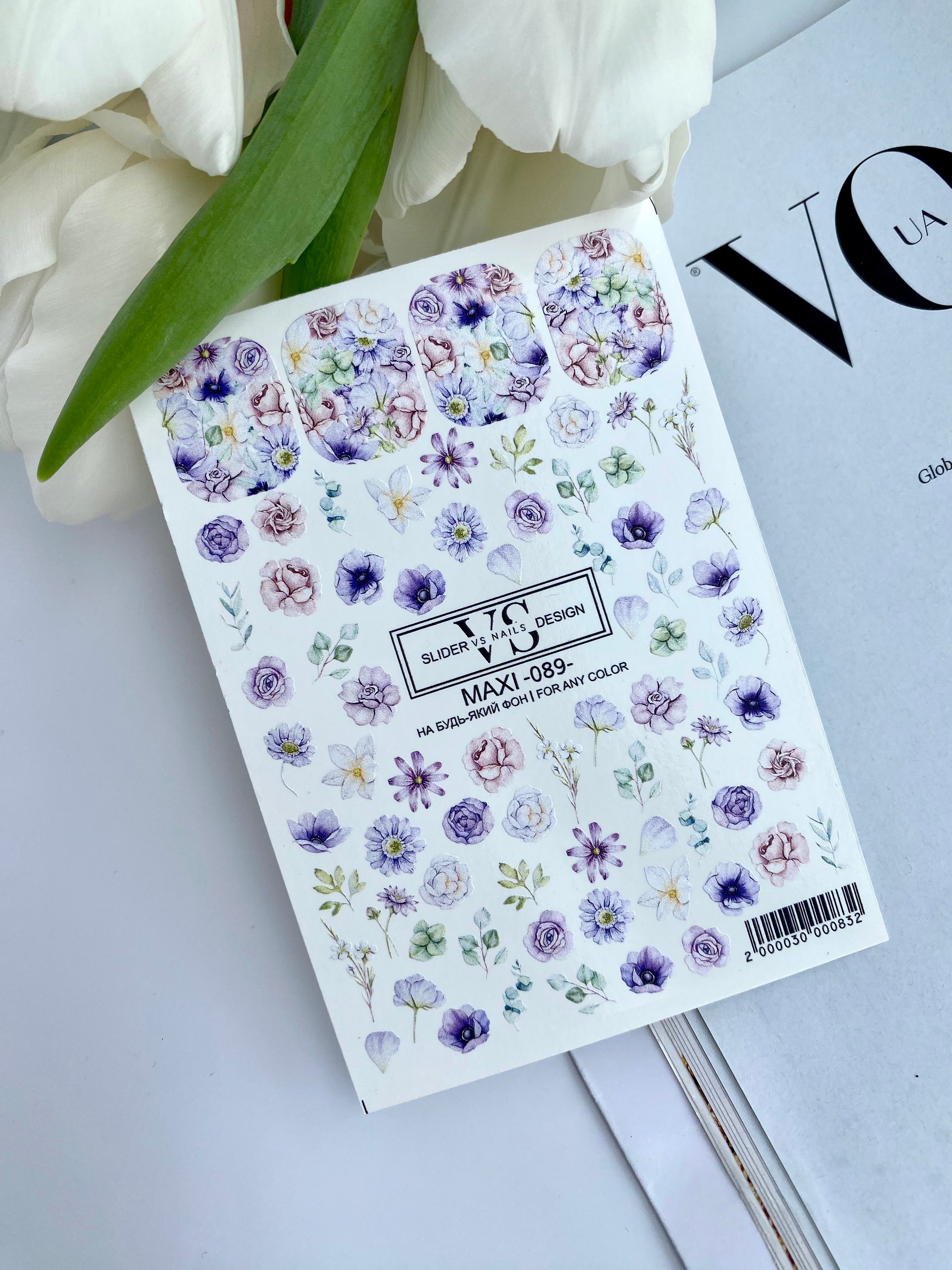 VS NAILS Sliders Maxi Nr.89