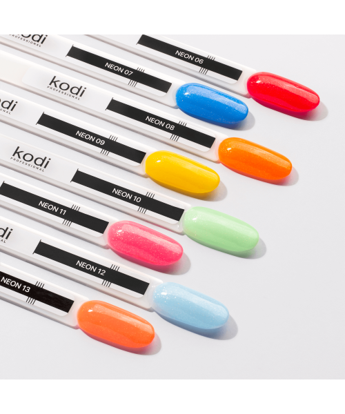 KODI Color Rubber Base Gel, Neon 01 7 ml