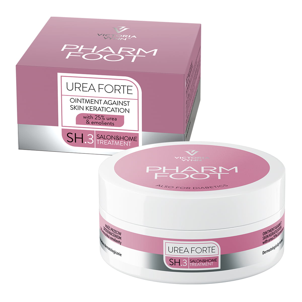 PHARM FOOT Мазь для лечения кератоза с 25% мочевиной и смягчающими средствами UREA FORTE 75мл